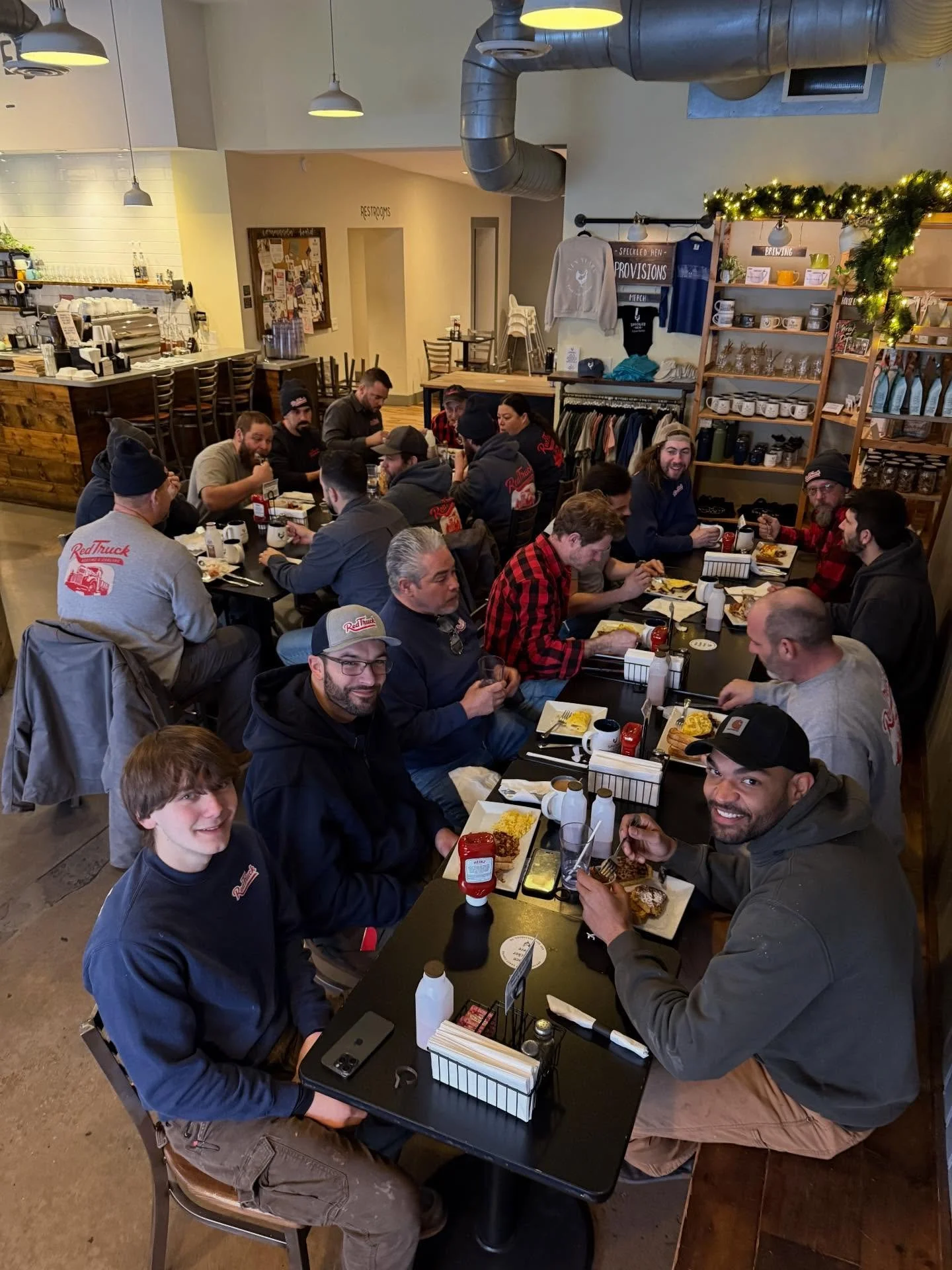 Thank you @redtruckmechanical for the breakfast blitz this morning! ❤️ We are thankful for local businesses who support one another during challenging times.