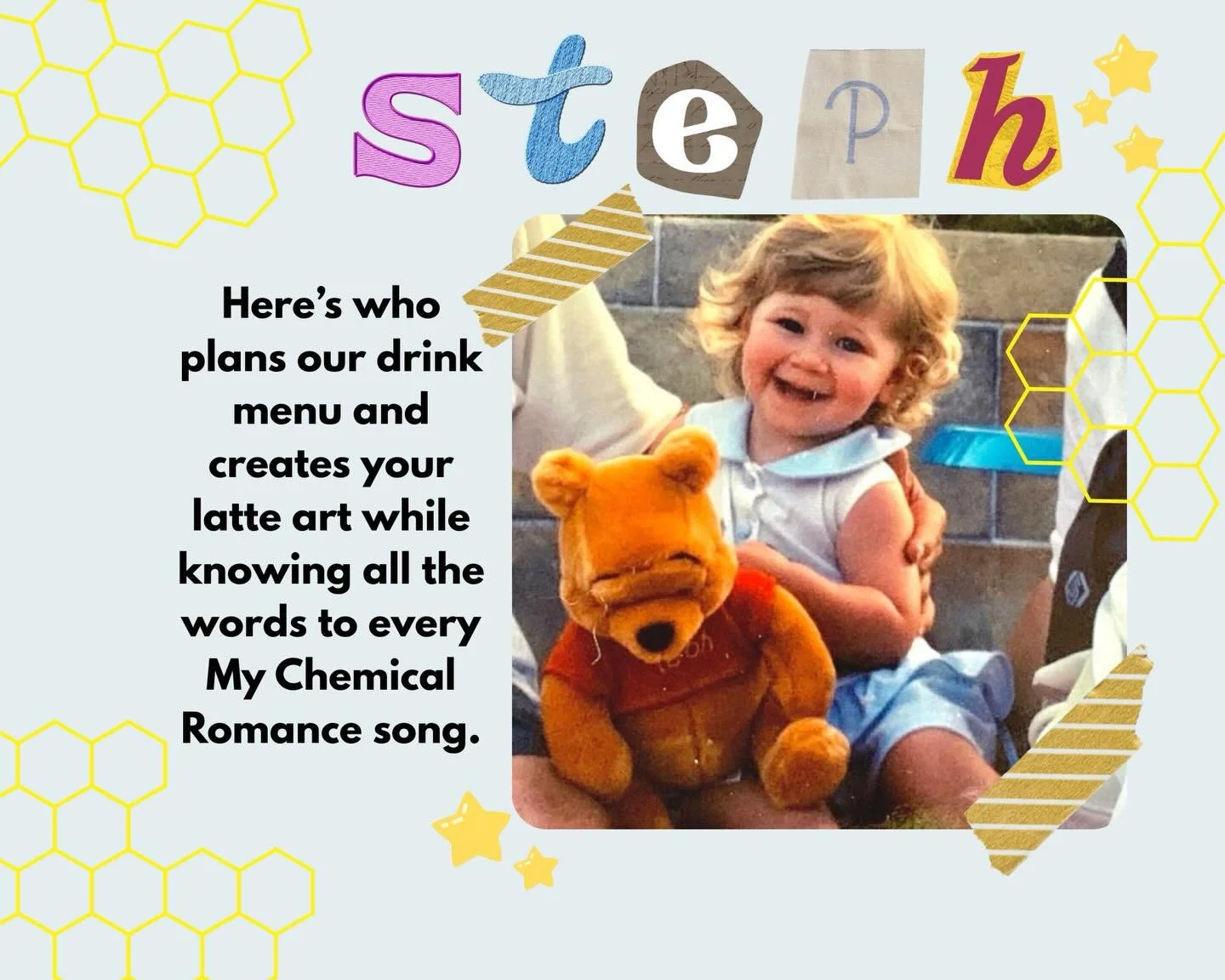 The kiddos behind the adults at Speckled Hen part one! ☕️🍳