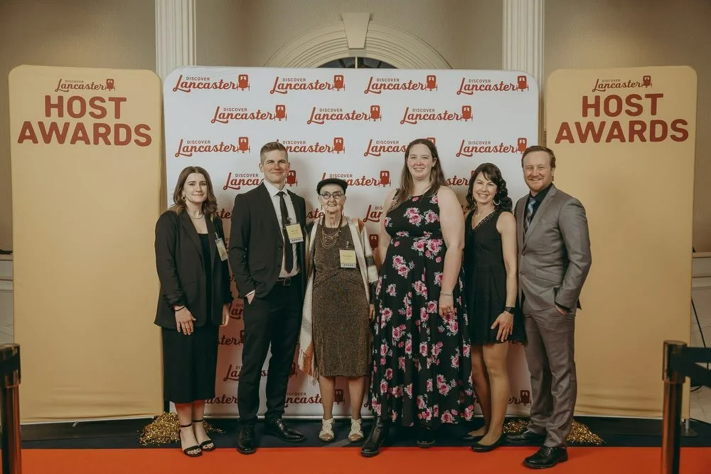 Monday evening, three of our team members (Faith, Katie &amp; Matt) were finalists in Discover Lancaster&rsquo;s Host Awards! It was such a joy celebrating them along with so many other leaders in the hospitality industry. We loved getting to honor t