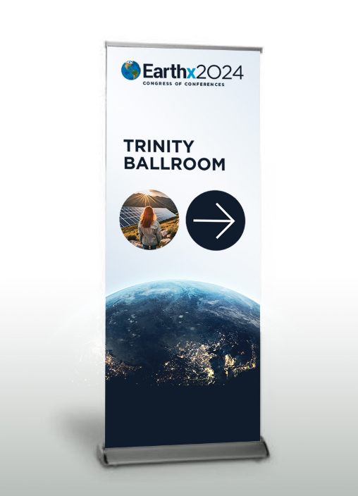 EarthX2024 Directional Signage