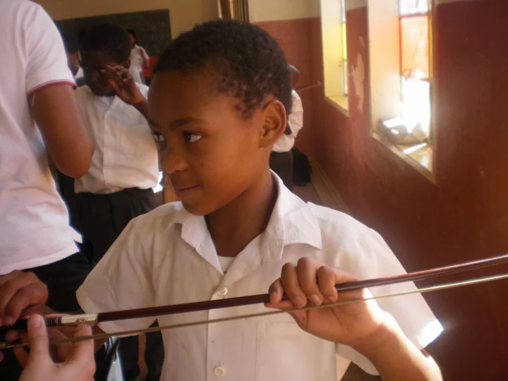 South Africa, 2010, Teaching Violon, concerttrip with Violet and The Bochabela String Orchestra