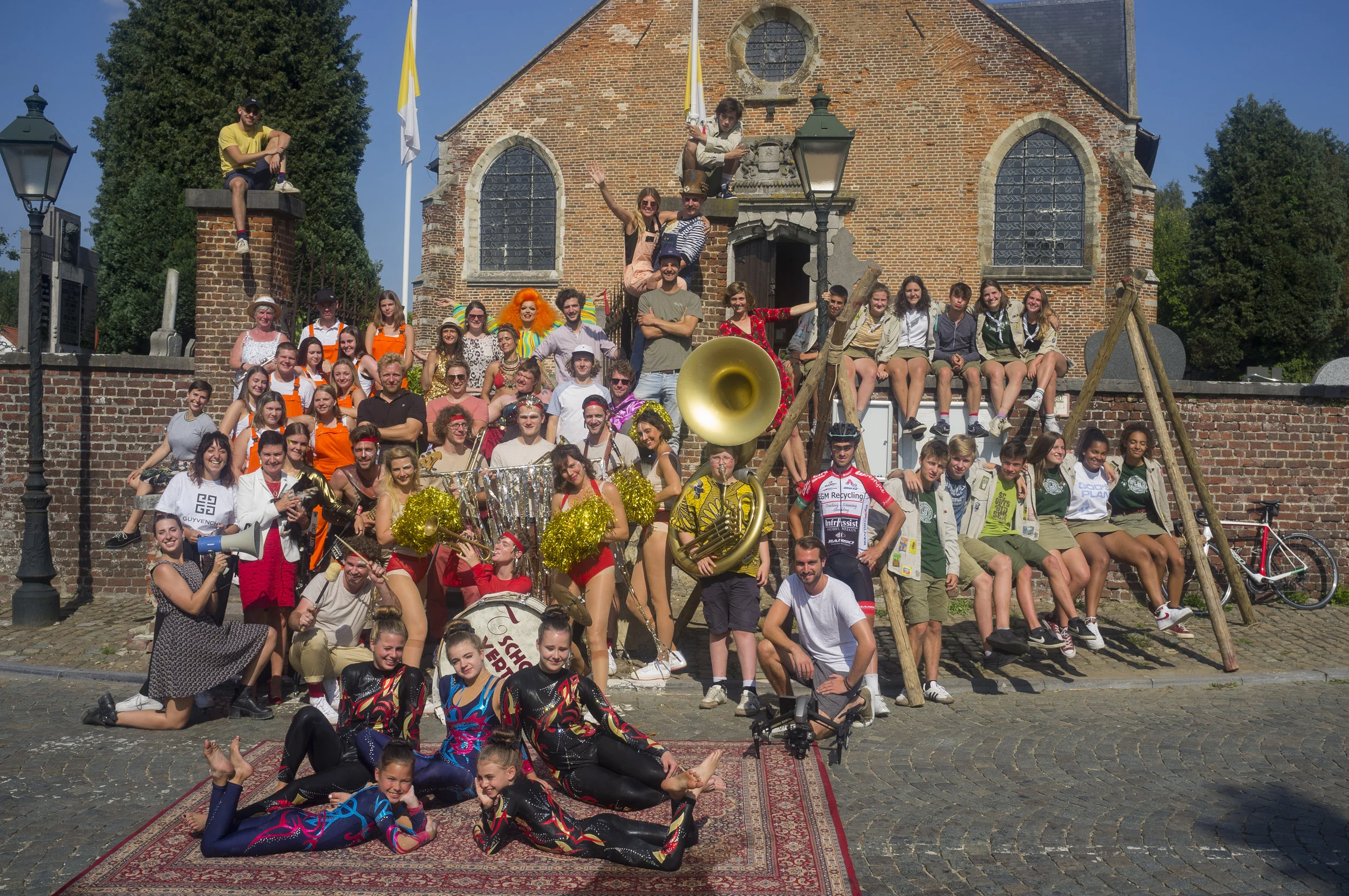 Scène 1: Arconateplein in Gaasbeek