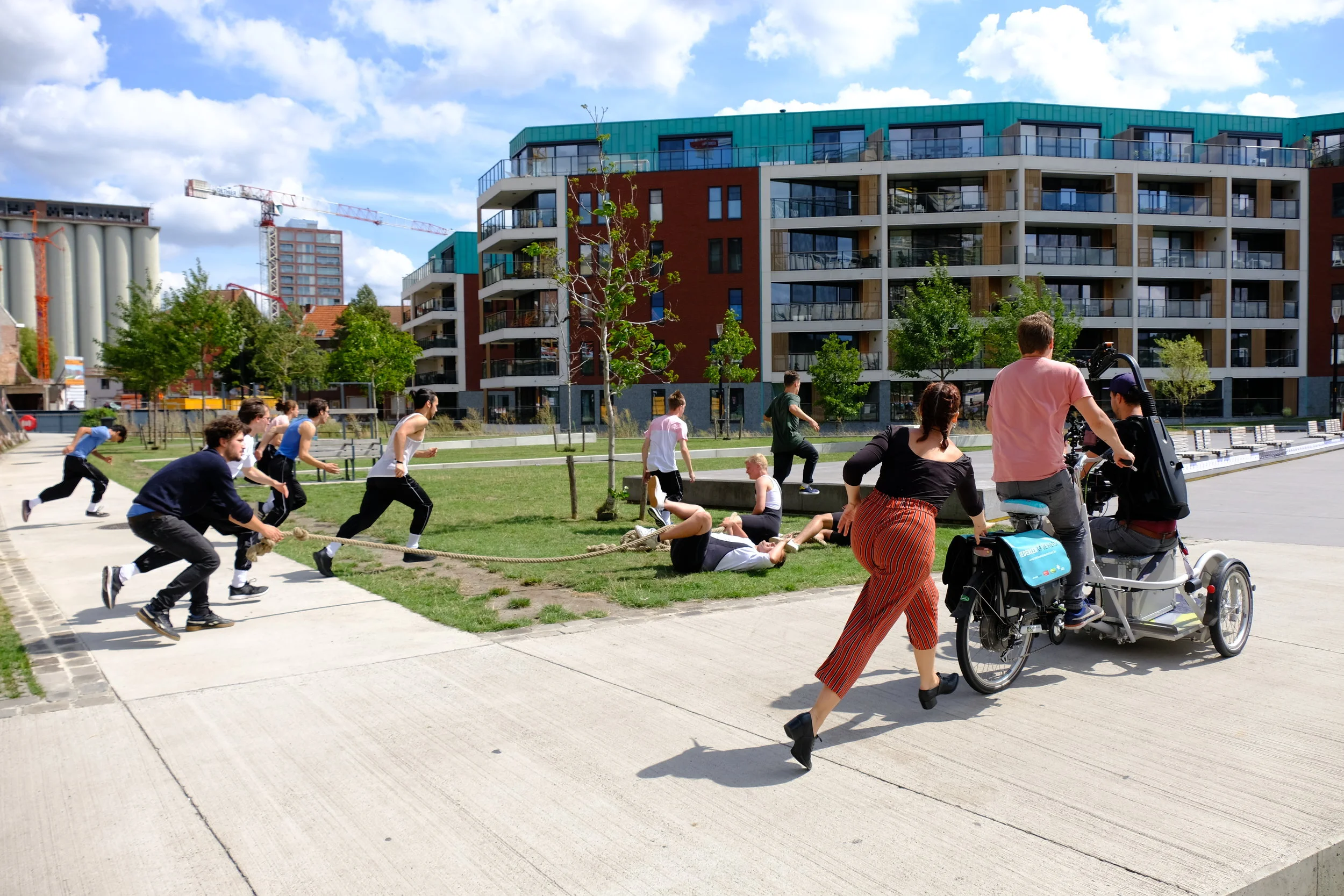 Scène 2: Sluispark in Leuven