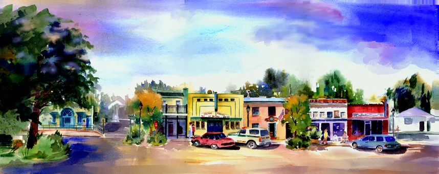 Colfax Main and Church Streets