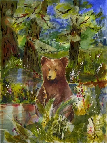 Peaking Bear