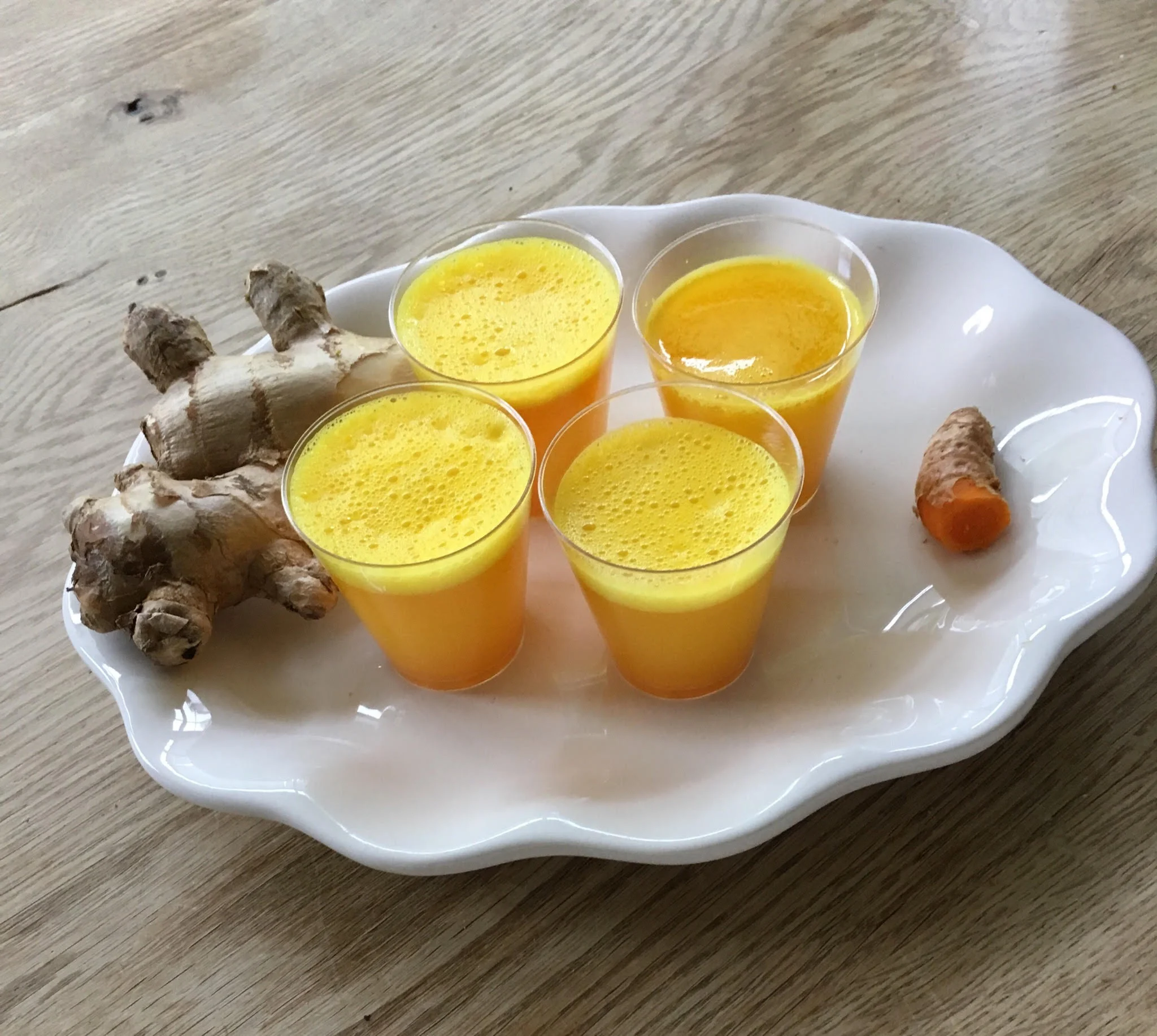 Turmeric Ginger Lemon Shot
