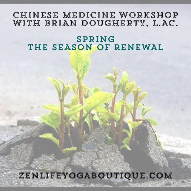 Chinese Medicine Workshop: Spring, The Season of Renewal*
