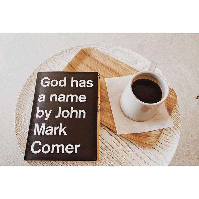 Finding some space for a little breather &amp; taking in this incredible new book by @johnmarkcomer I started reading last night and I don't want to put it down!!! #godhasaname is amazing!!! Seriously go and order it!!!