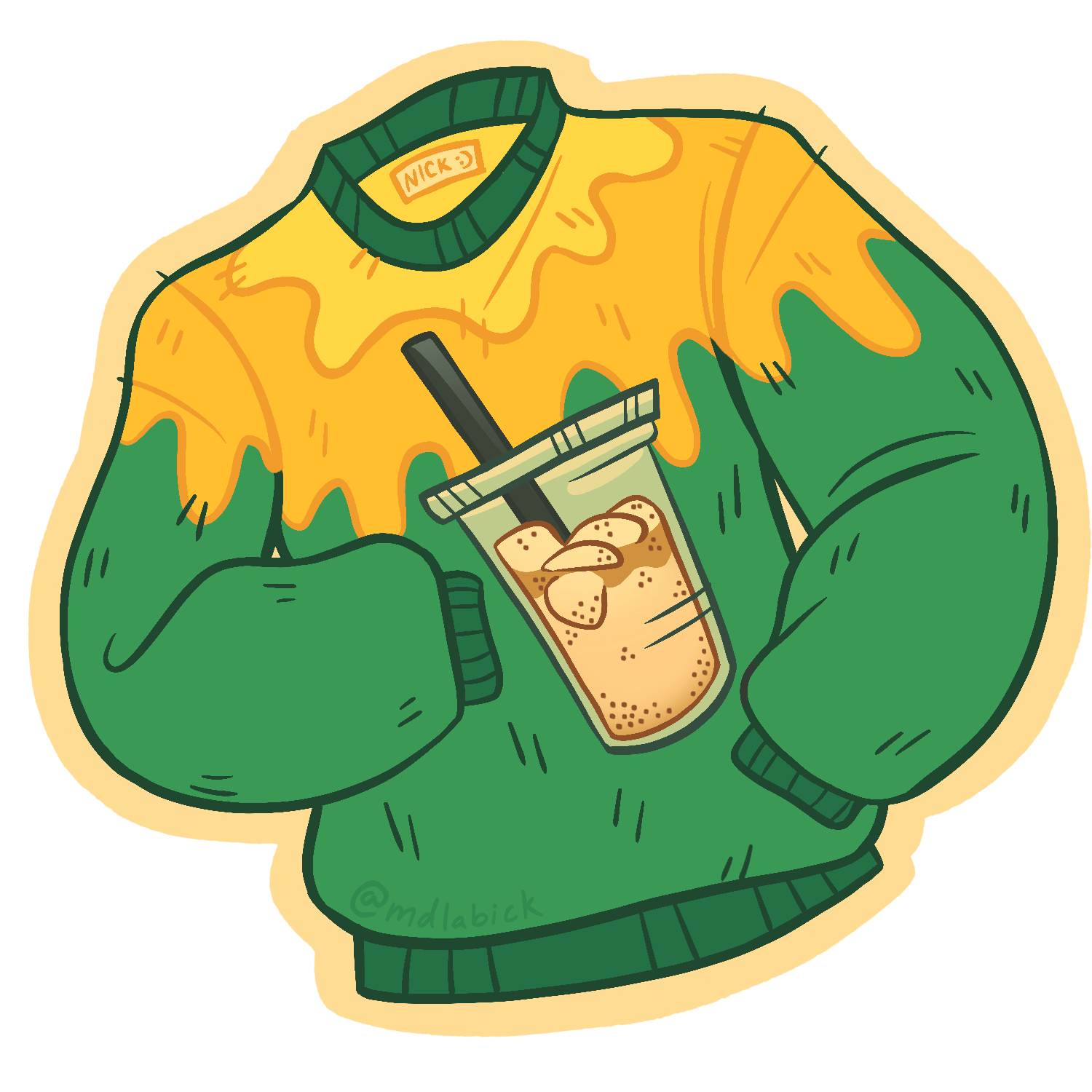 mdlabick nickisnotgreen sticker.png