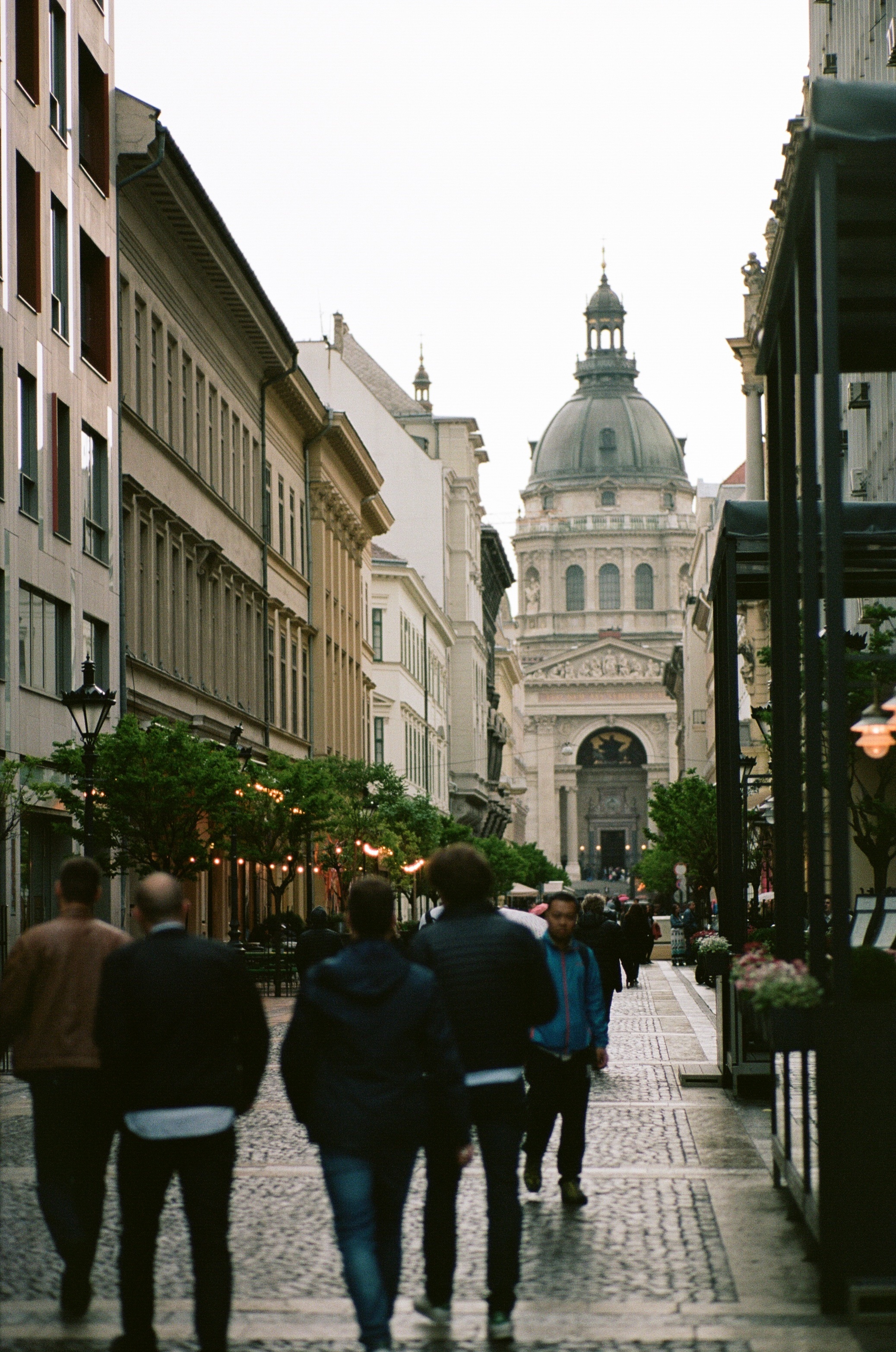 Walking through Budapest