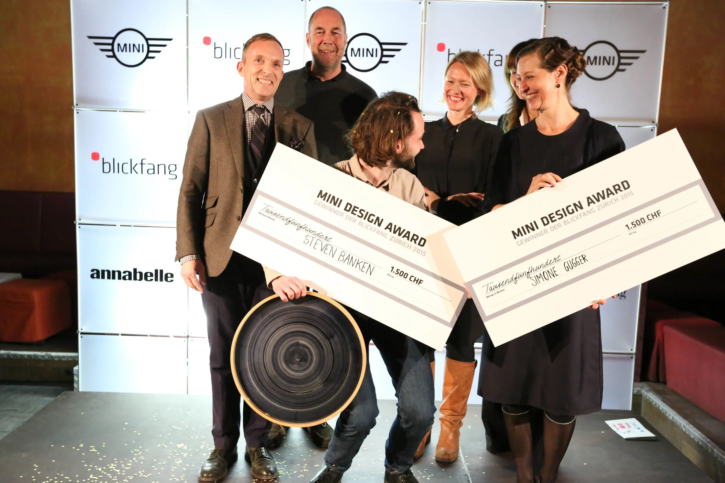 Auszeichnung für den Blickfang-Auftritt