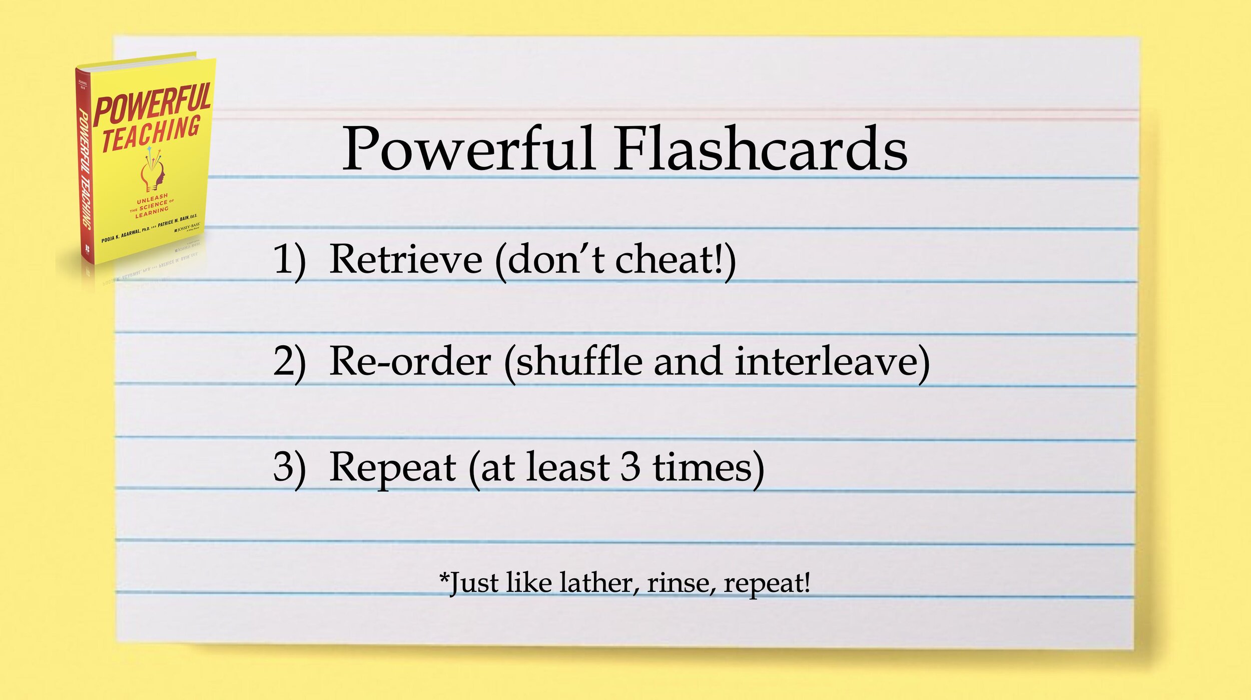 Make flashcards more powerful with these 3 tips – Retrieval Practice