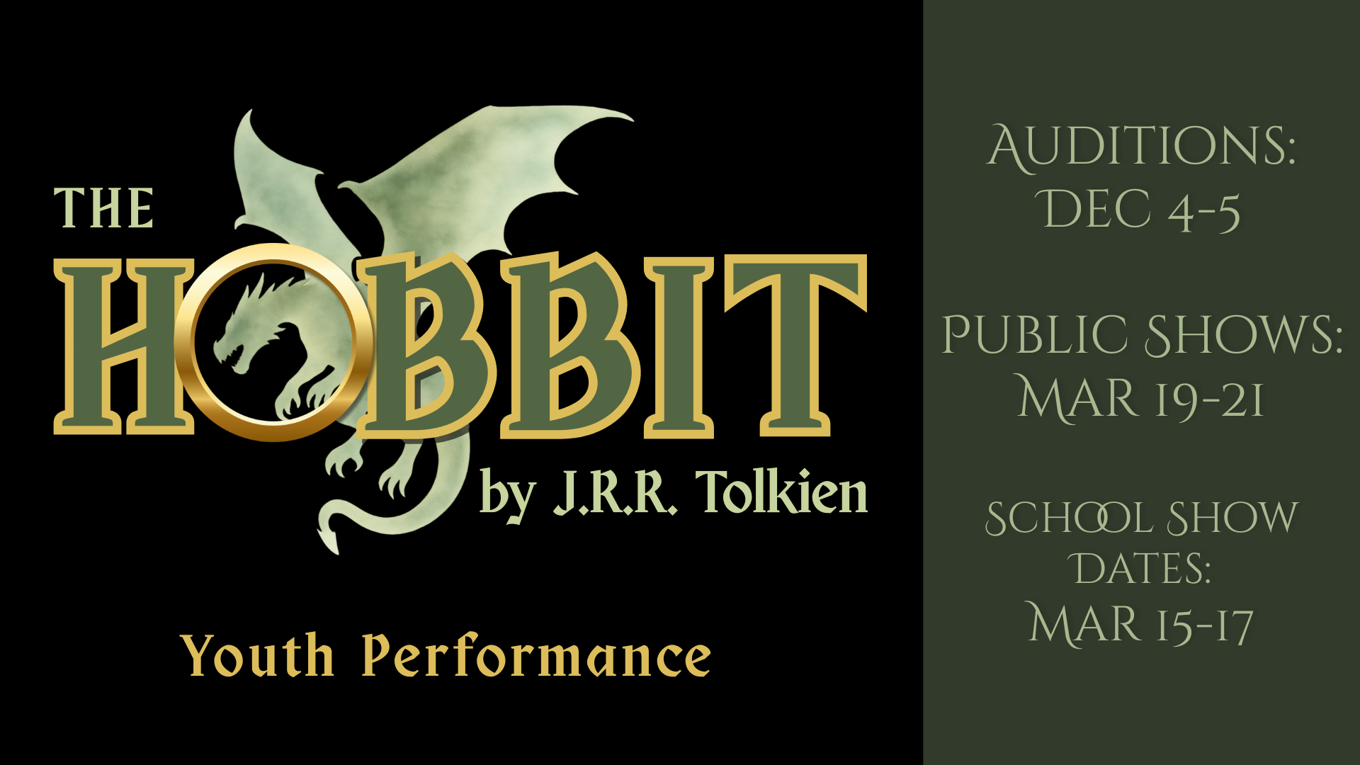 Ad for The Hobbit Youth Show
