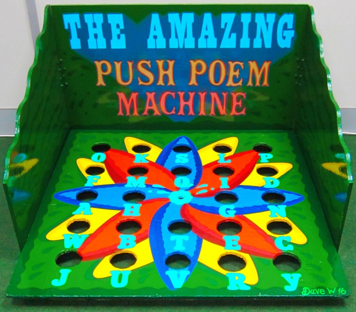 The Amazing Push Poem Machine