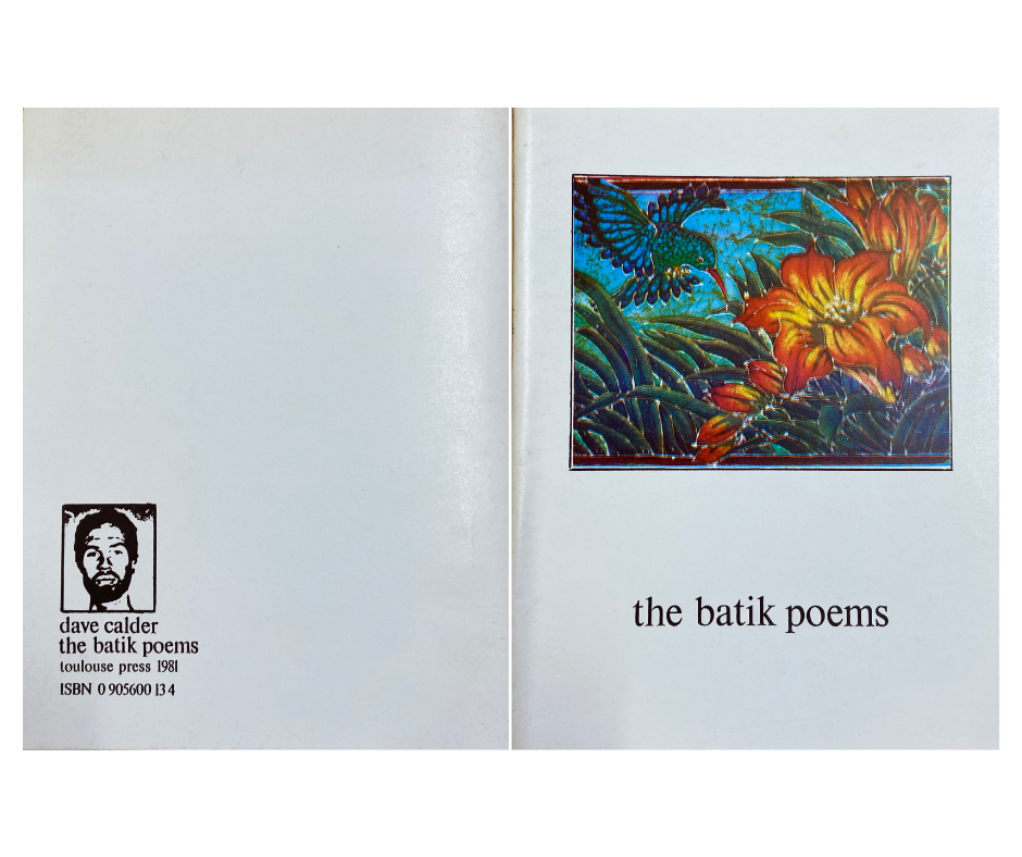The Batik Poems