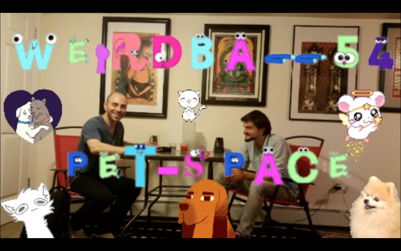 The Weirdball Pocast #54: PetSpace Thiago and I talk about committing to ideas, the fate of the planet, and we co-lead a meditation for pets of all genus and species. You can find all Thiago’s dates and info at ThiagoMacklin.com And you can find mine at weirdball.com (I also have videos, essays, my novel for sale there.) If you like the show, share it with a friend, leave a review, and follow me on IG @andrewbsteiner and @weirdball