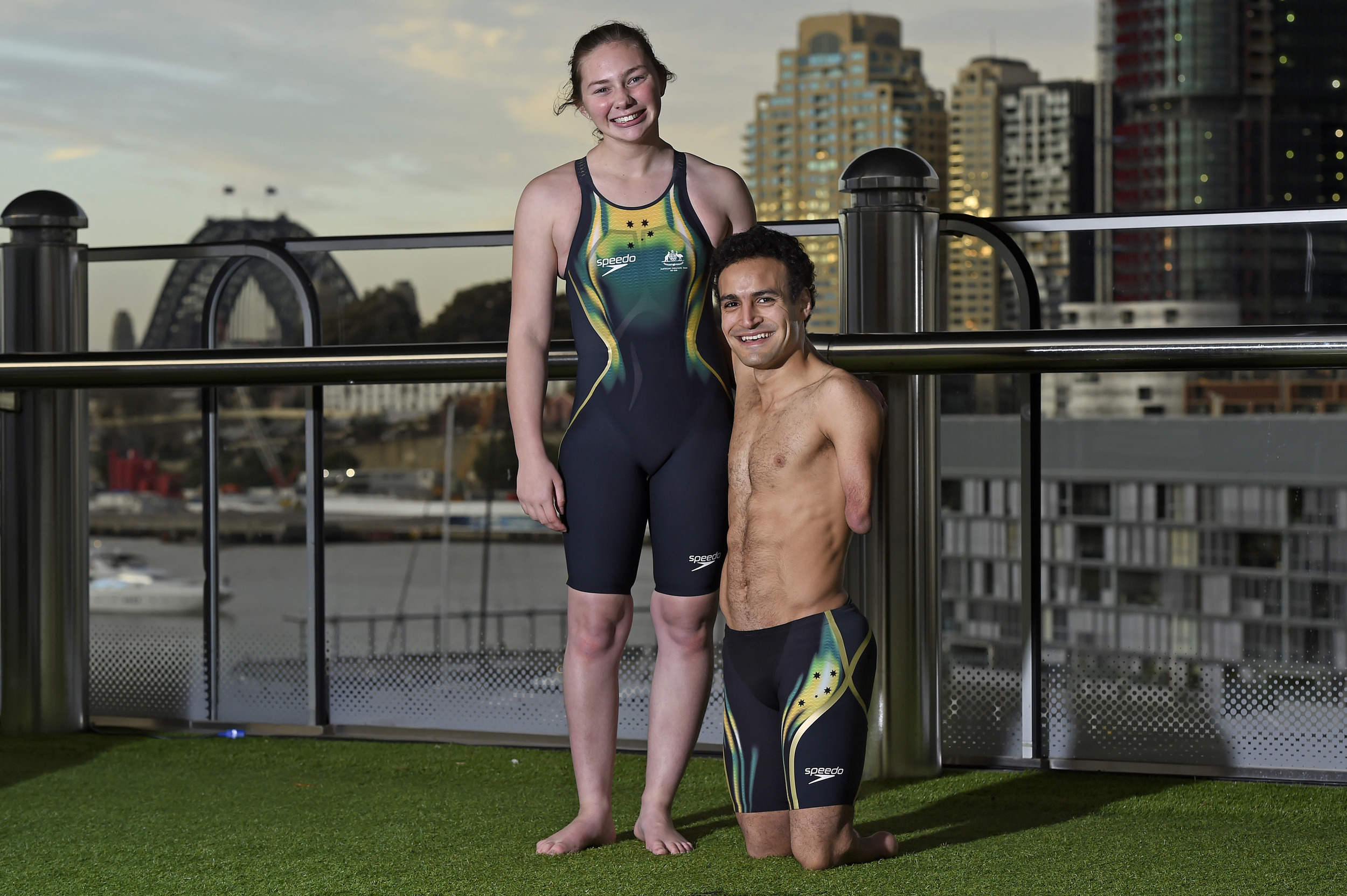 Maddison Elliott and Ahmed Kelly