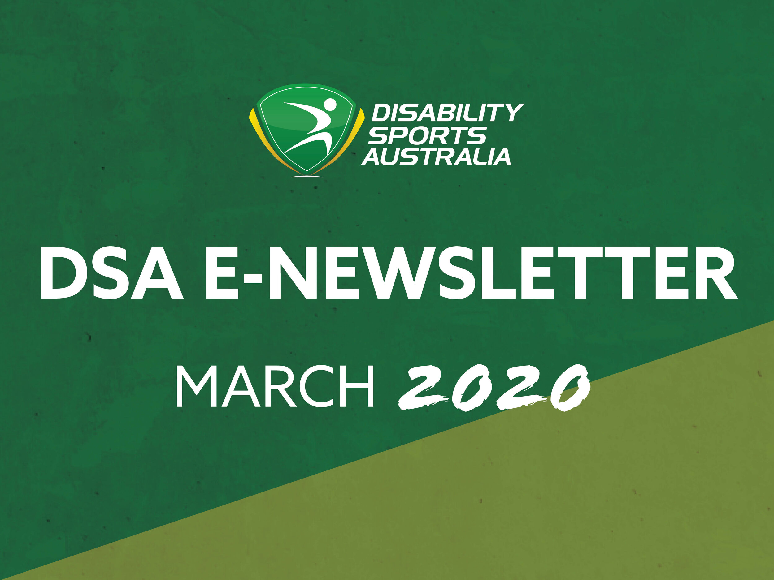 DSA E-Newsletter March 2020