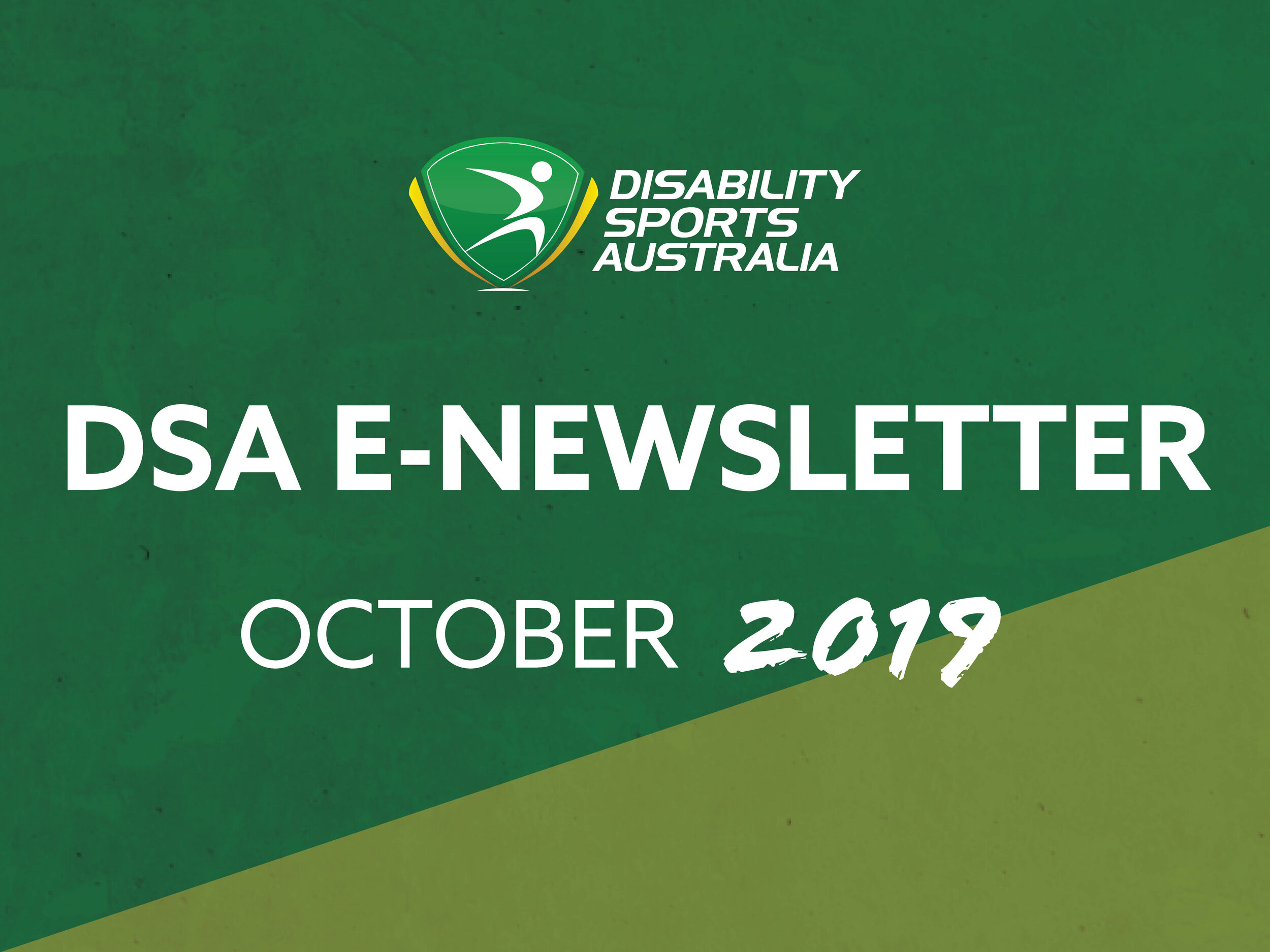 DSA E-Newsletter October 2019
