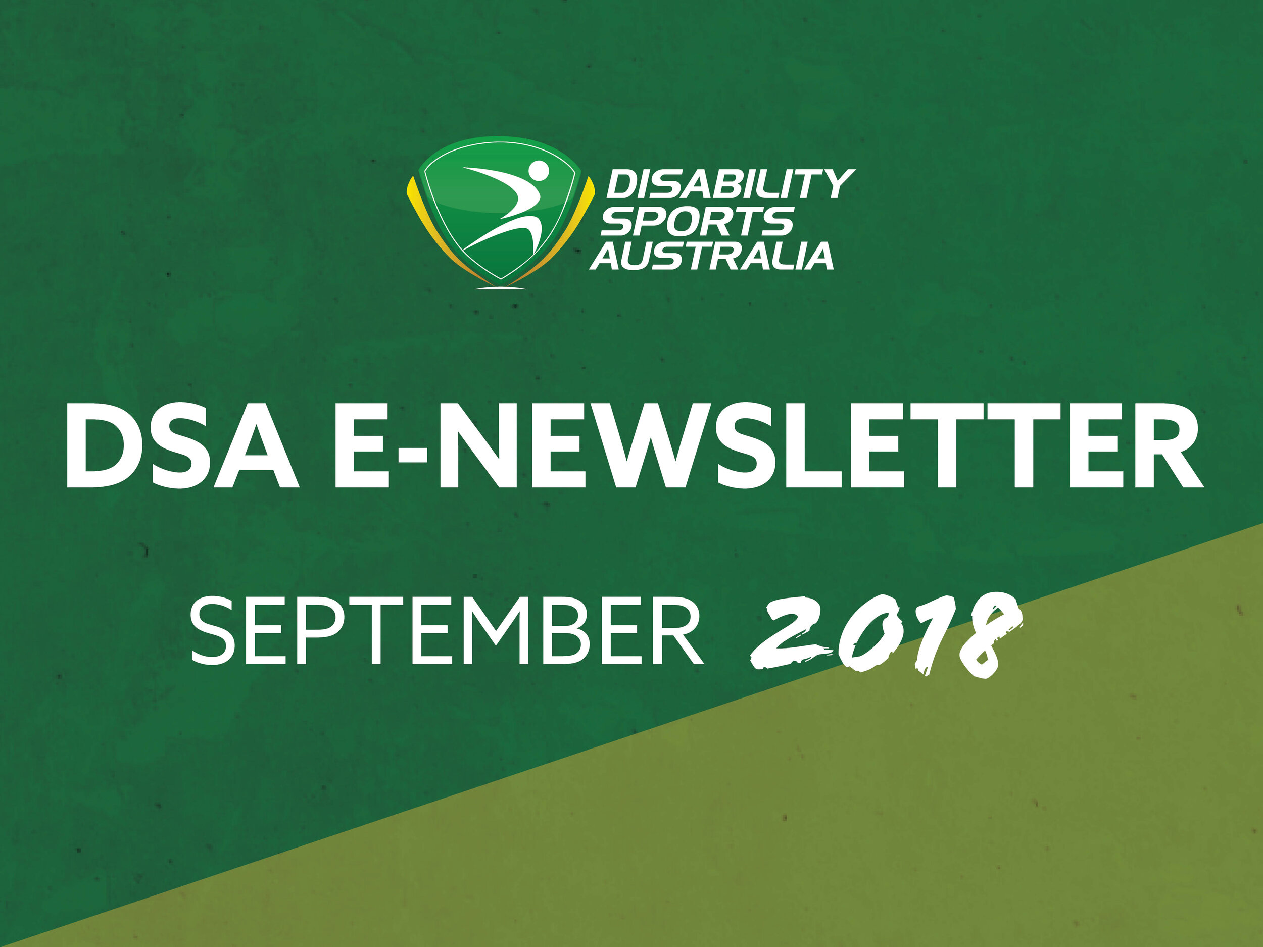 DSA E-Newsletter September 2018