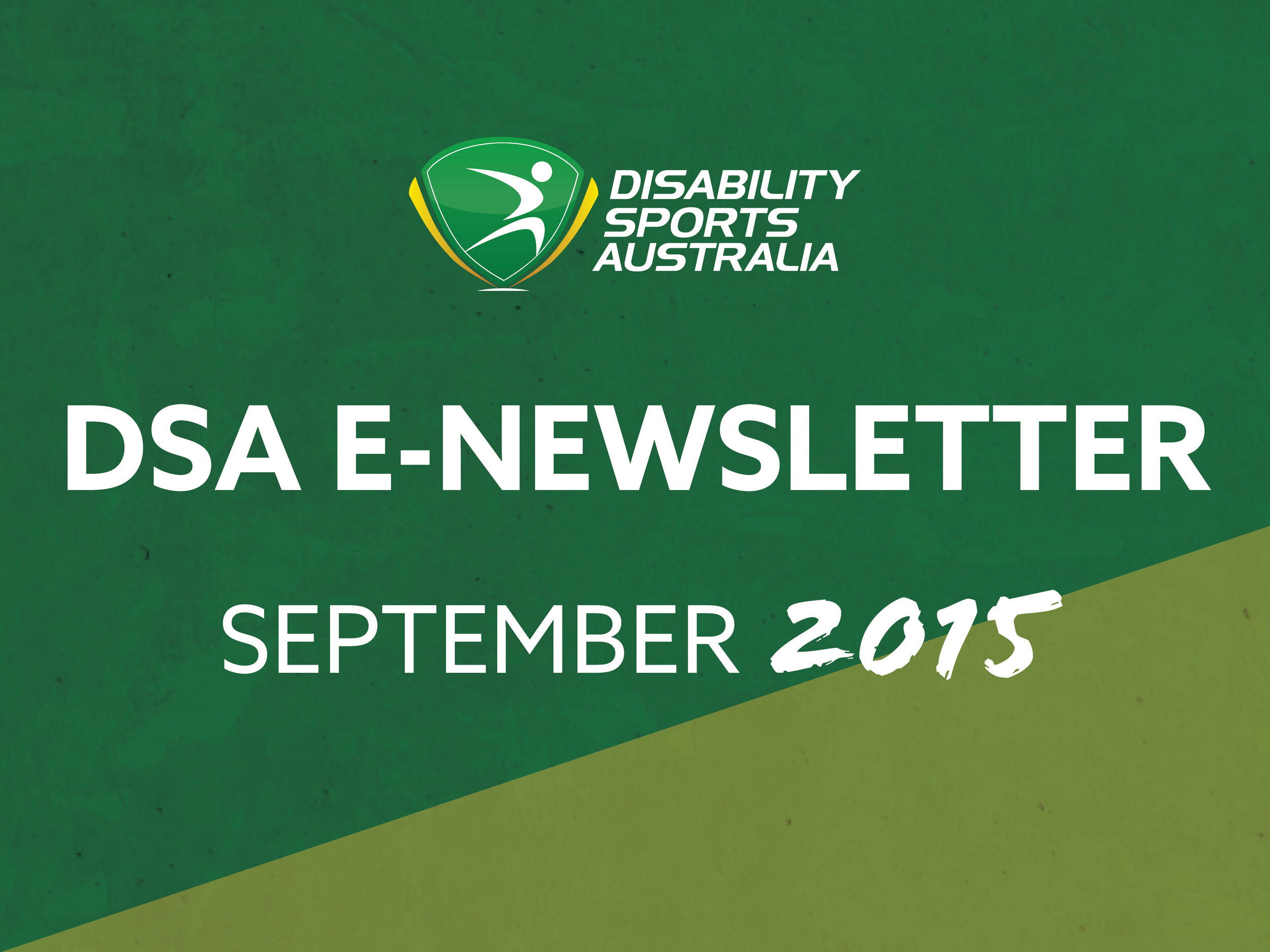 DSA E-Newsletter September 2015