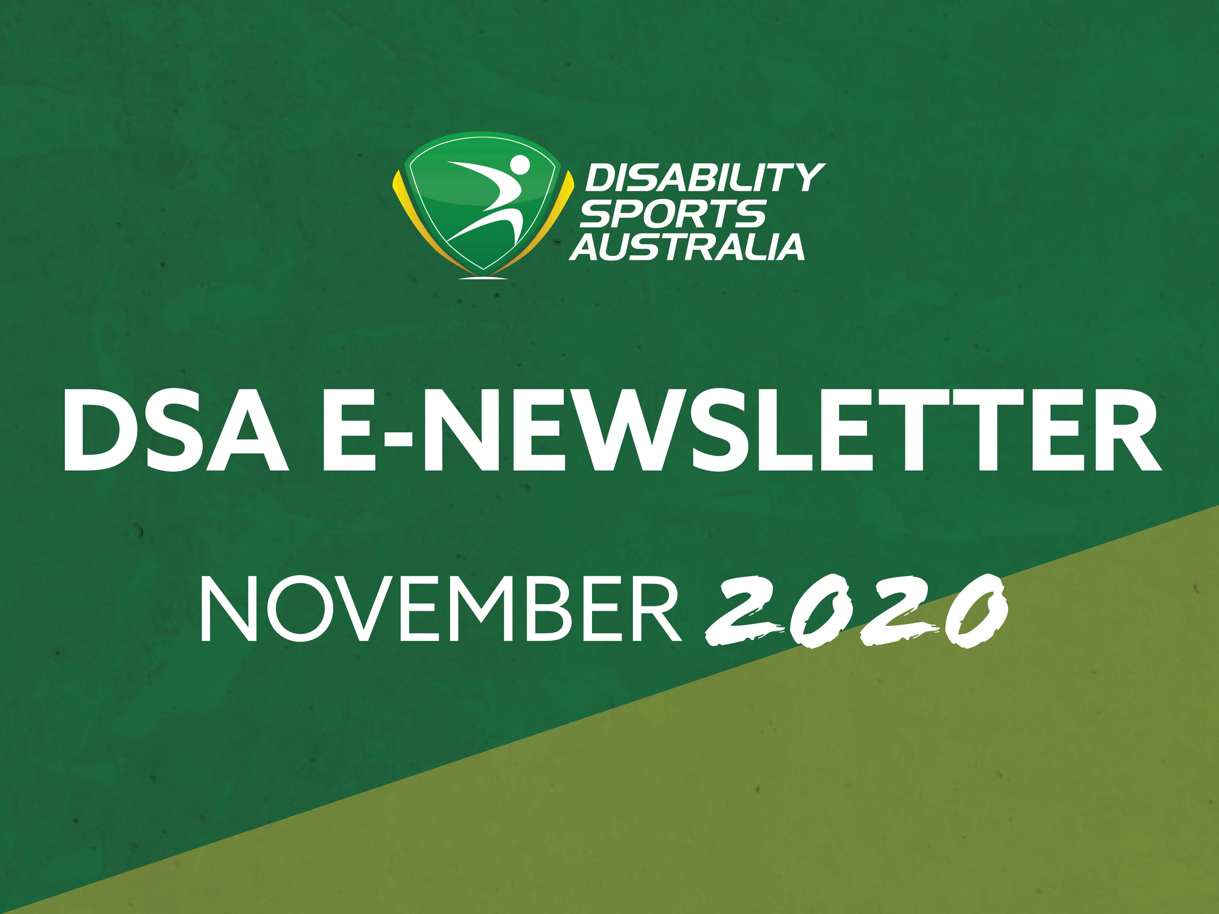 DSA E-NEWSLETTER NOVEMBER 2020