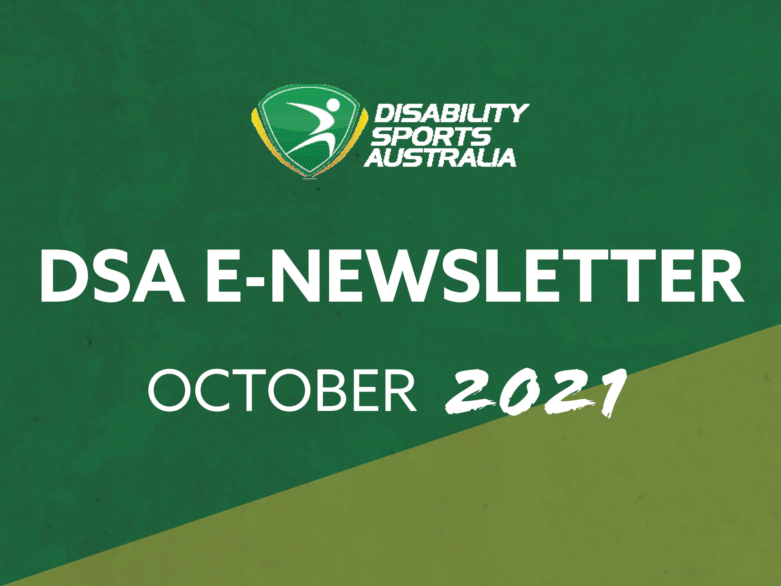 DSA E-Newsletter October 2021