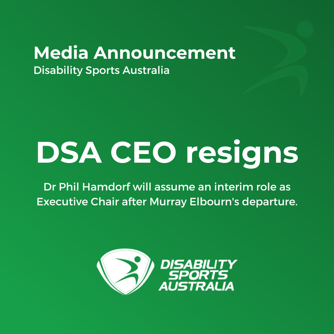 Elbourn departs at Disability Sports Australia