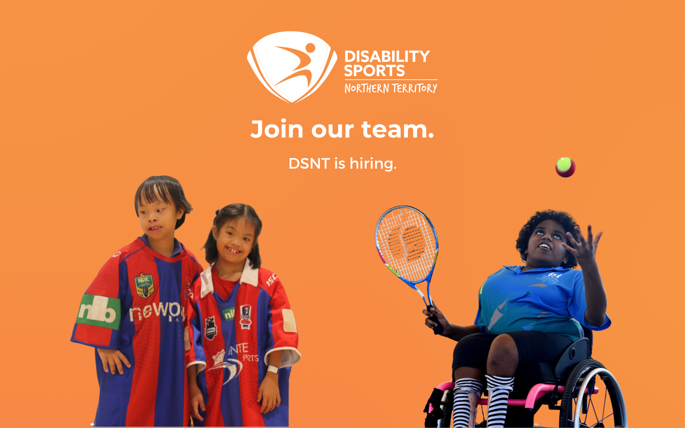 Disability Sports Northern Territory is Hiring