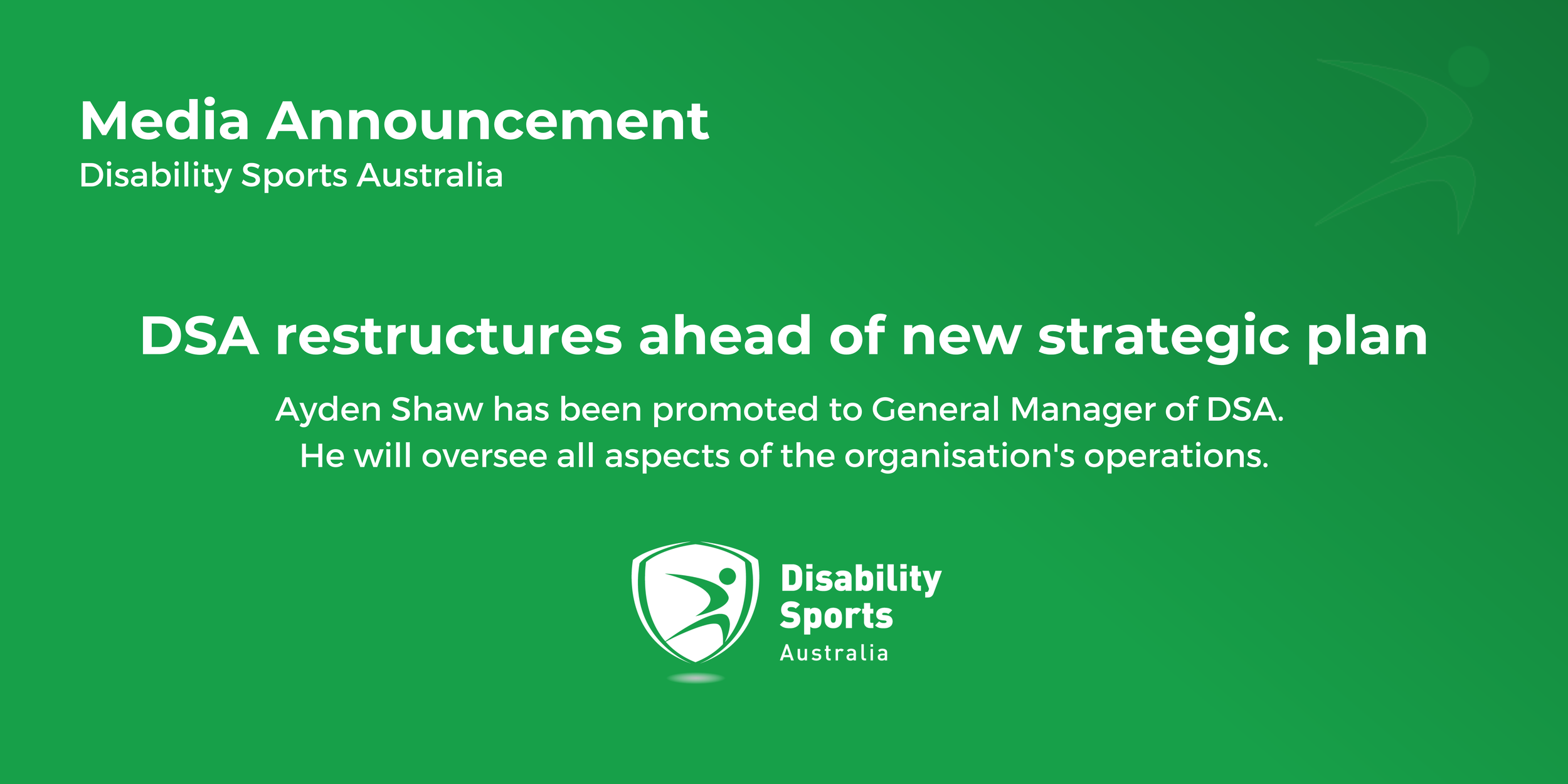 Disability Sports Australia restructures ahead of new strategic plan implementation   