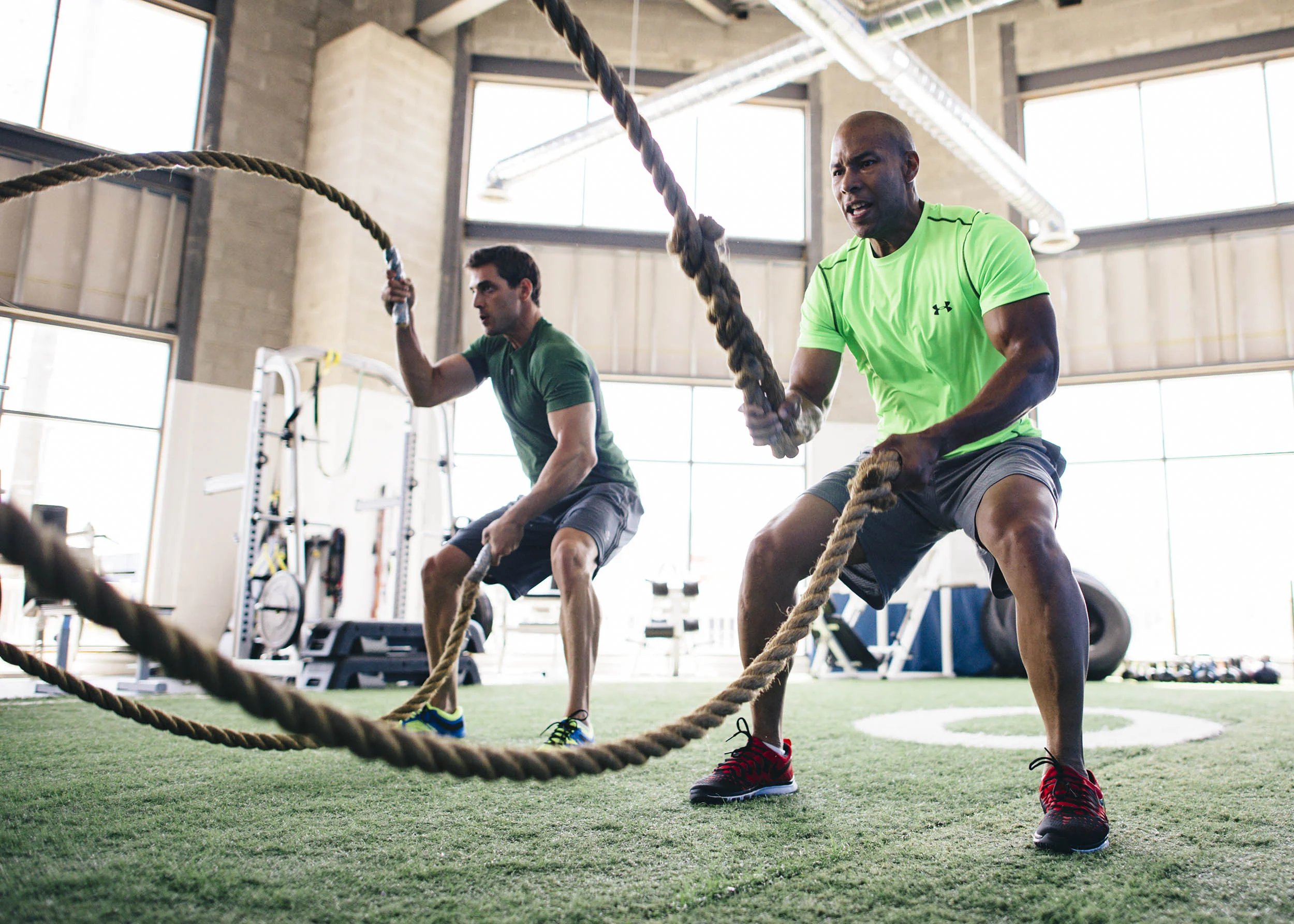 ROPES! CROSSFIT! Buuuuuuurn!