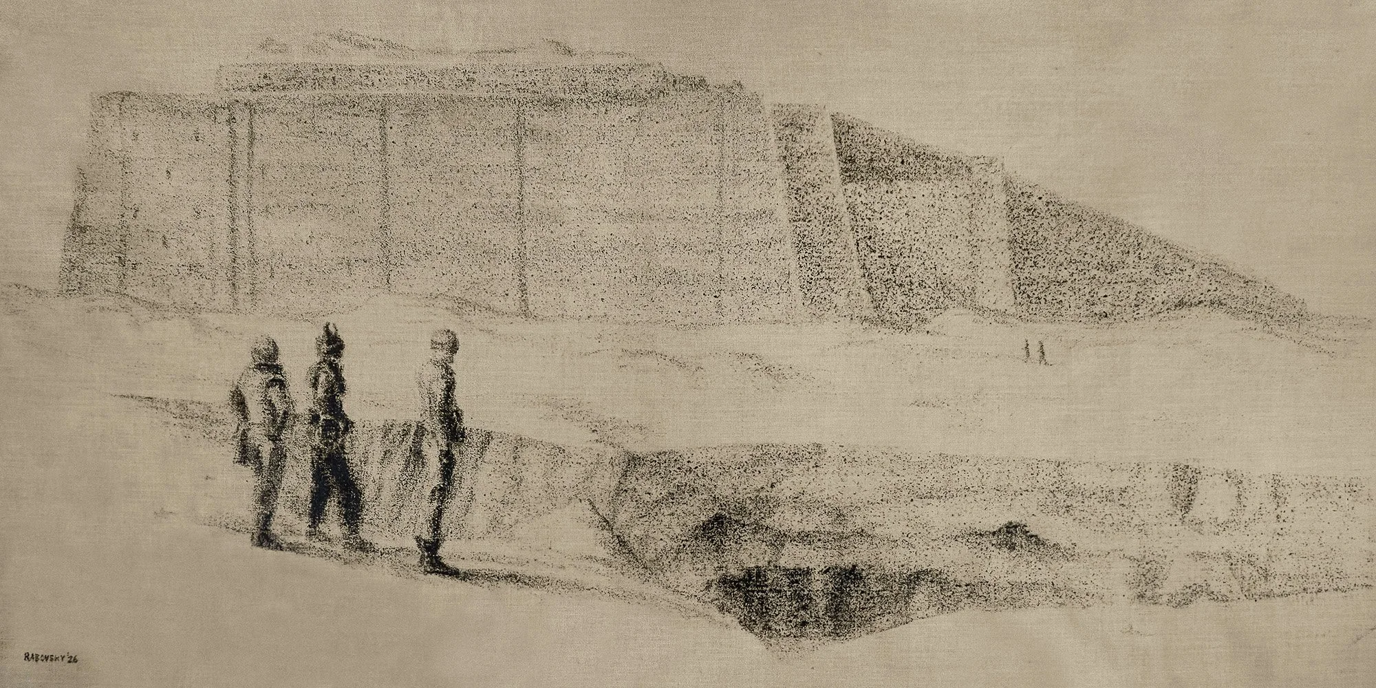 April 4, 1991 (Bonaparte before the Sphinx)
