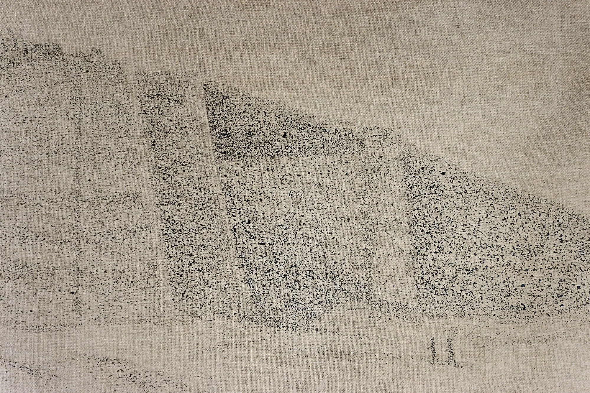 April 4, 1991 (Bonaparte before the Sphinx), Detail