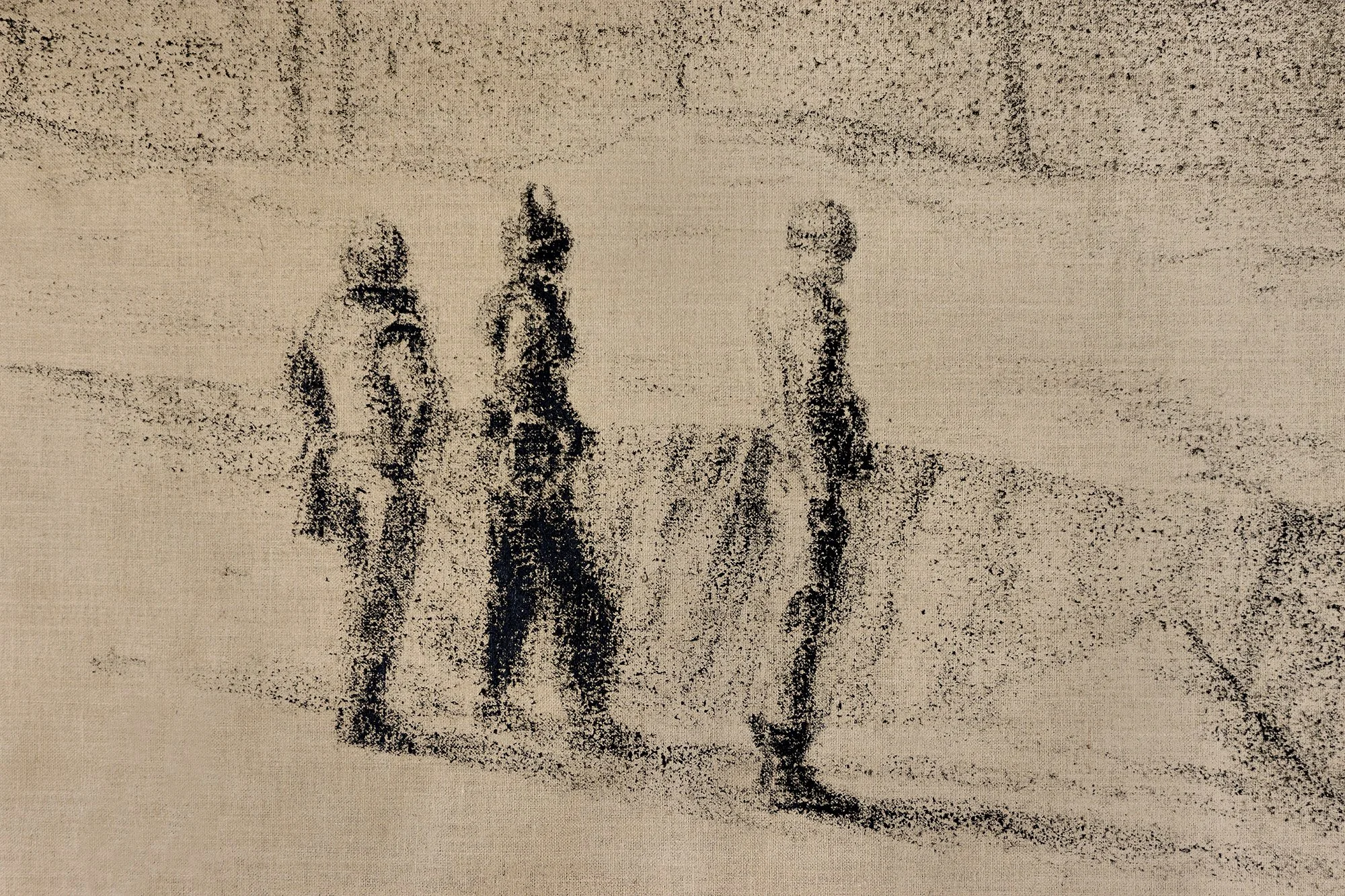 April 2, 1991: Bonaparte before the Sphinx (detail)