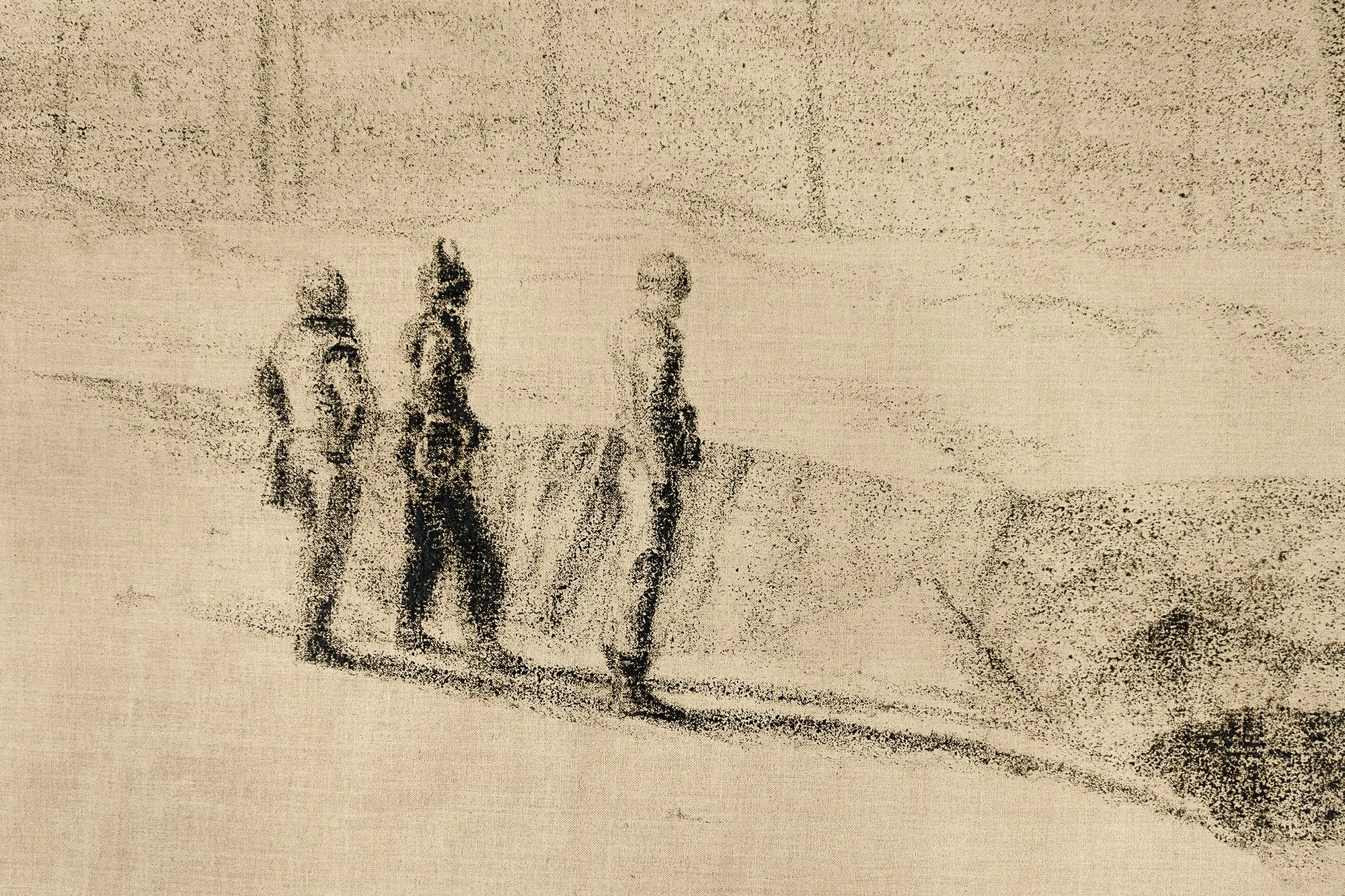 April 2, 1991: Bonaparte before the Sphinx (detail)