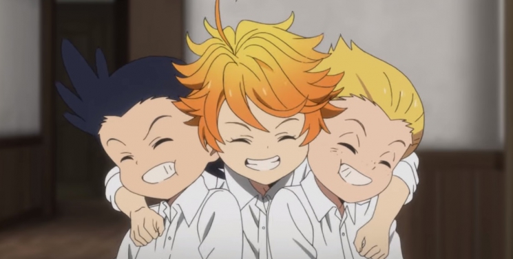 A game of faces: The Promised Neverland episode 1 - Bateszi Anime Blog