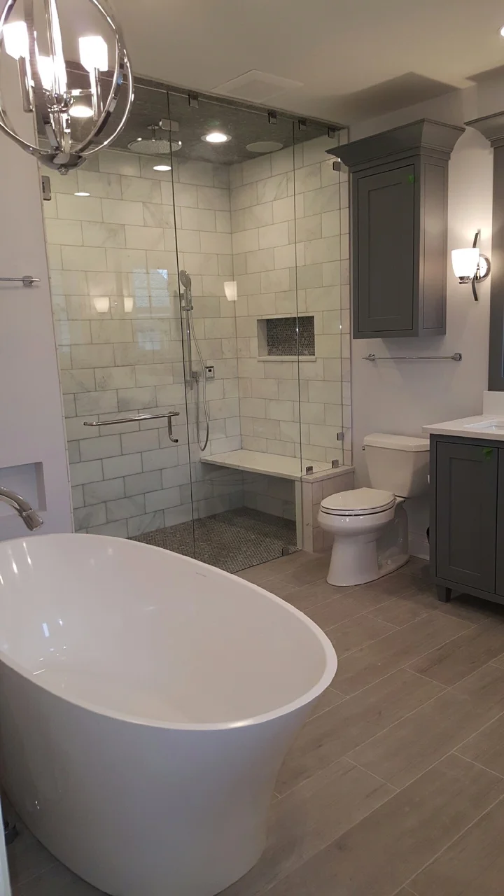 custom bathroom renovation