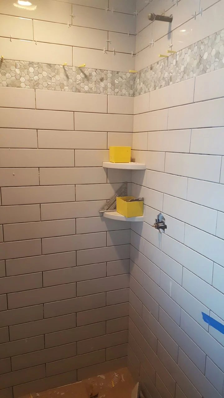Shower build 