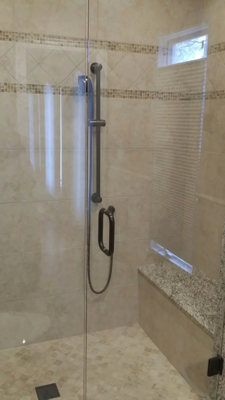 Shower install