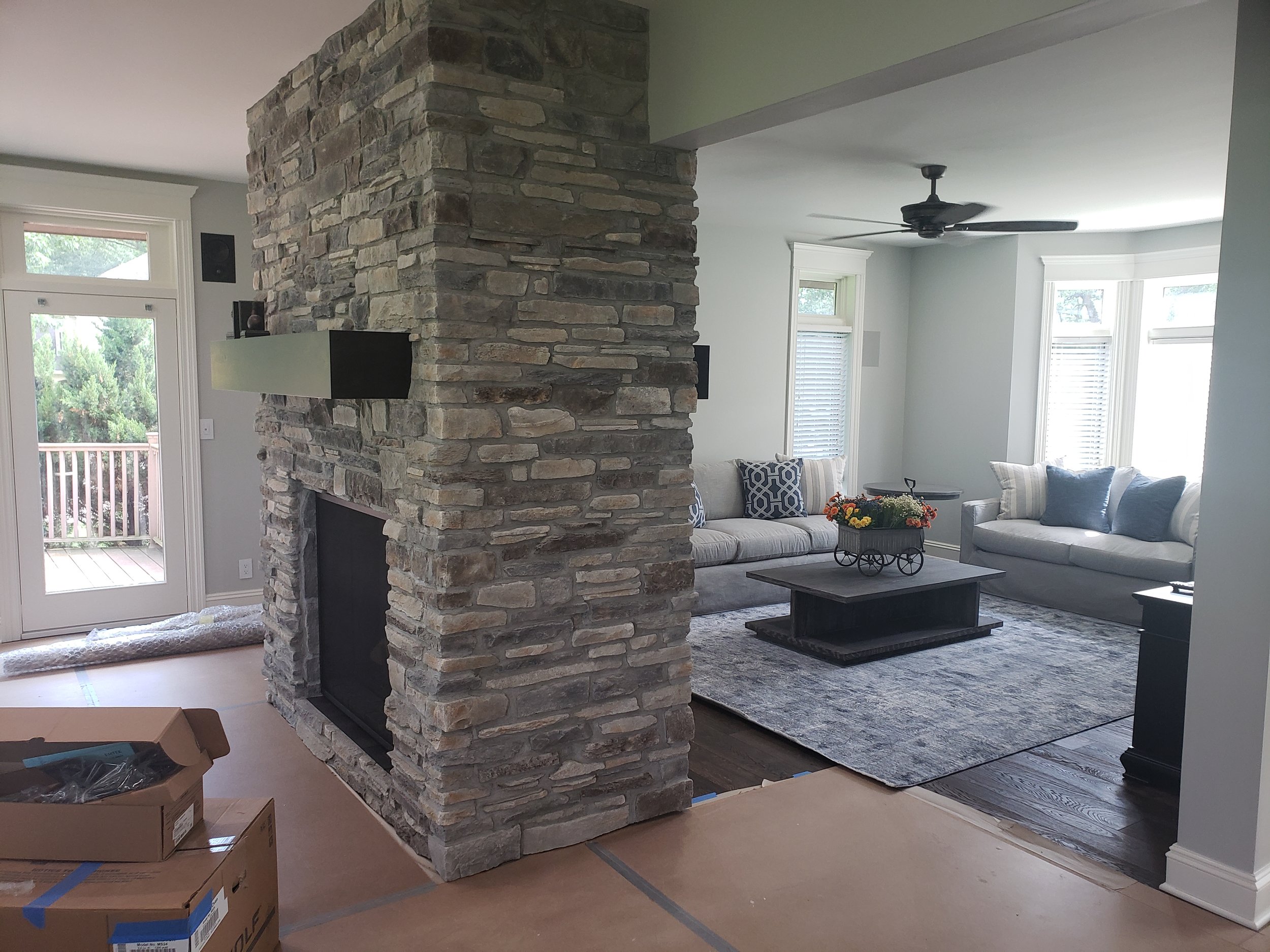 2 Sided Fireplace