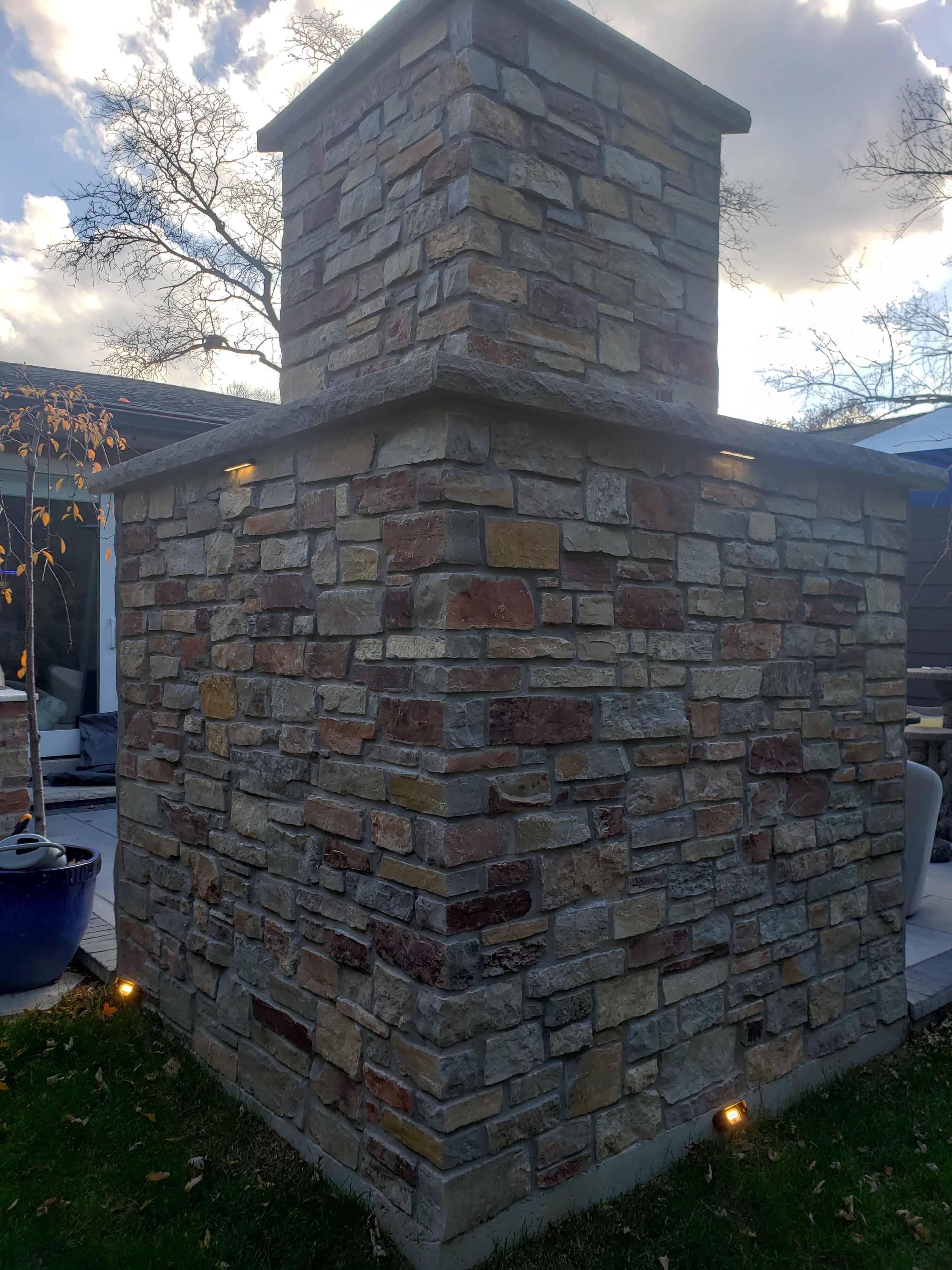 Outdoor Fireplace