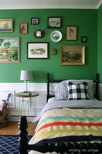 This room was the first we stumbled on via Pinterest. Check out Erin's blog Whaling City Cottage to see all the details of this fabulous ORC entry.