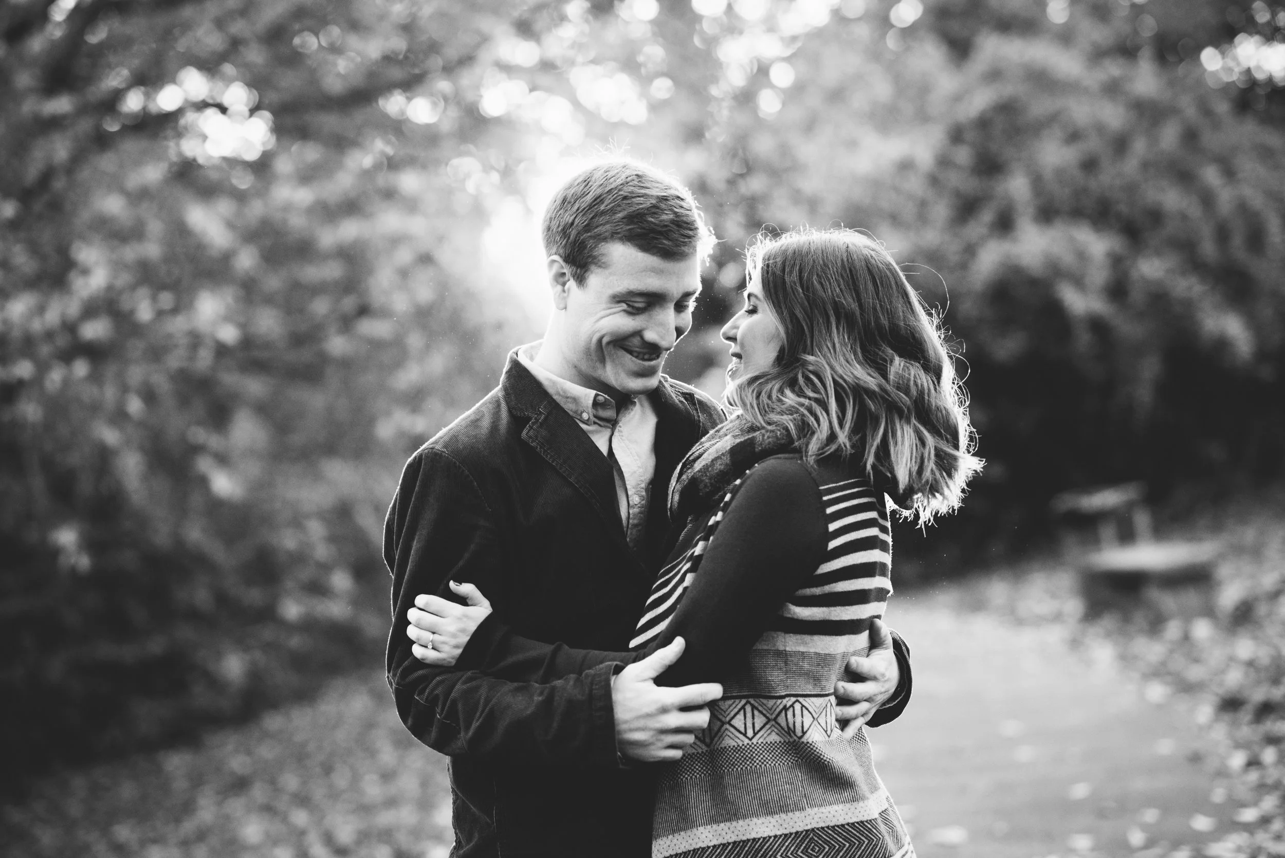 Emily & Nick | Fairmount Park Engagement