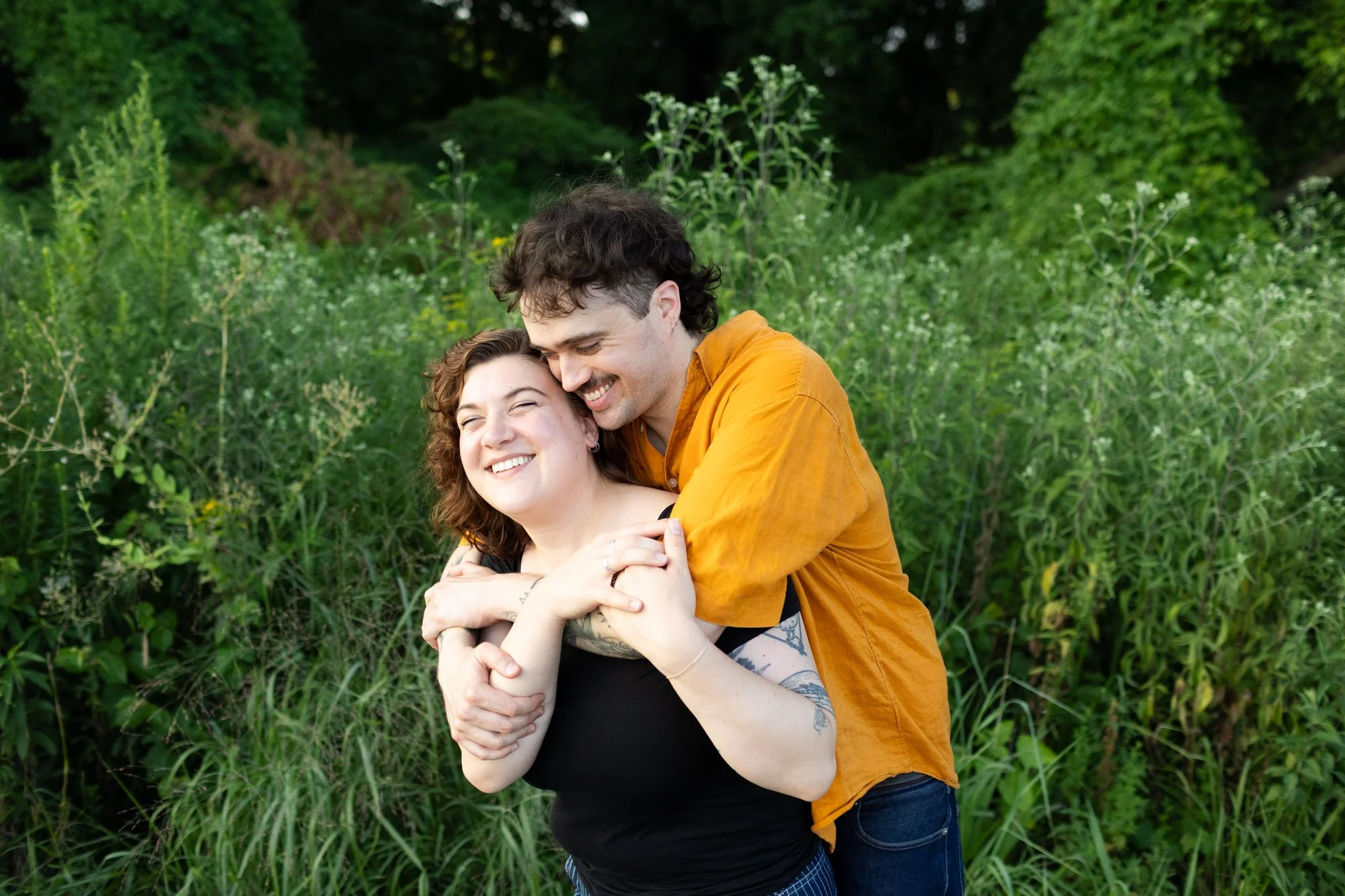 Skyler & Clay | Philadelphia FDR Park engagement shoot