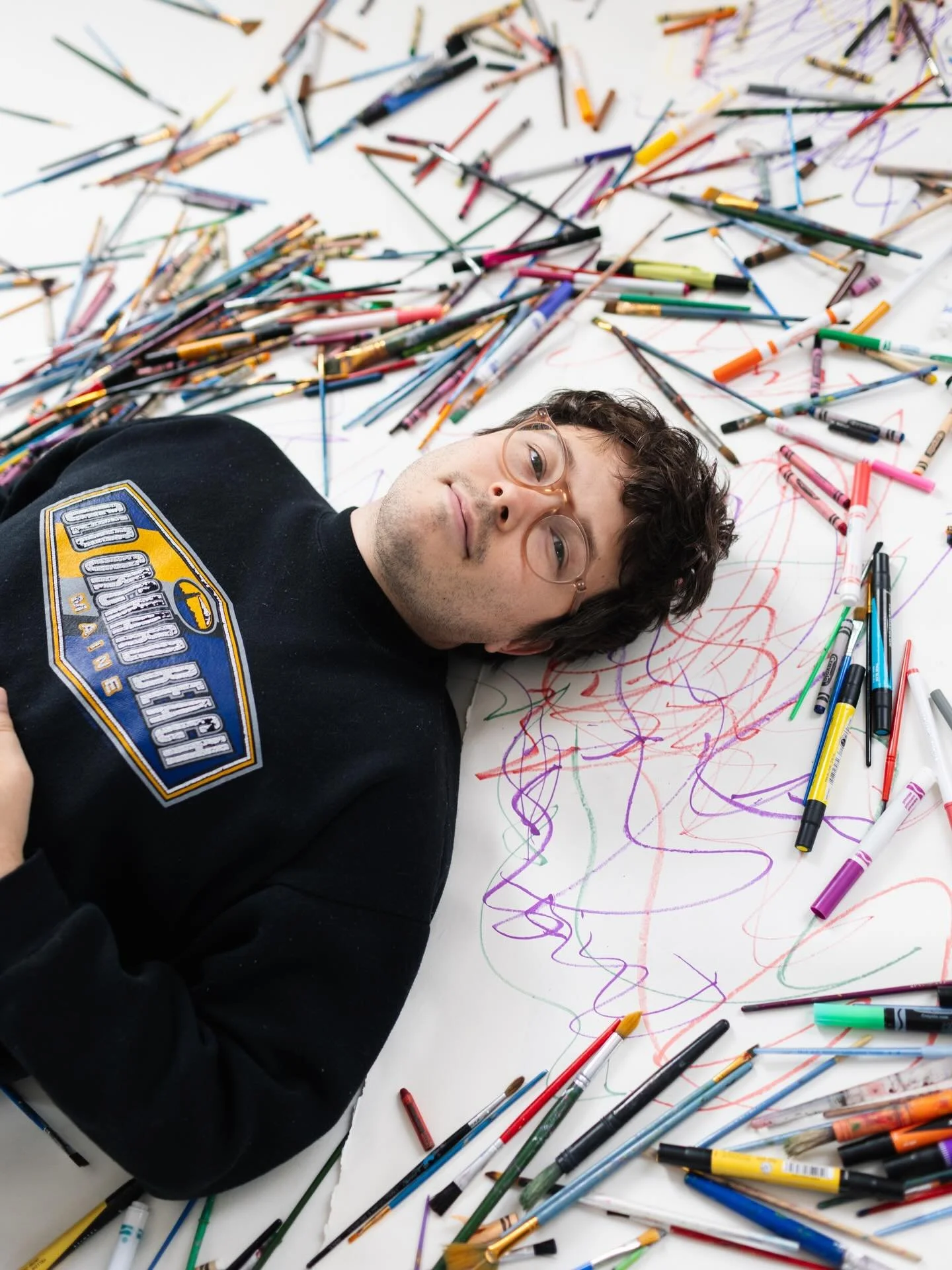 My buddy @milkocromlom recently released a wonderful new solo record called Proof Enough. Mike is a prolific musician and creative force, and I&rsquo;m grateful to get to collaborate with him over the years!

Our concept was to capture a playful imag