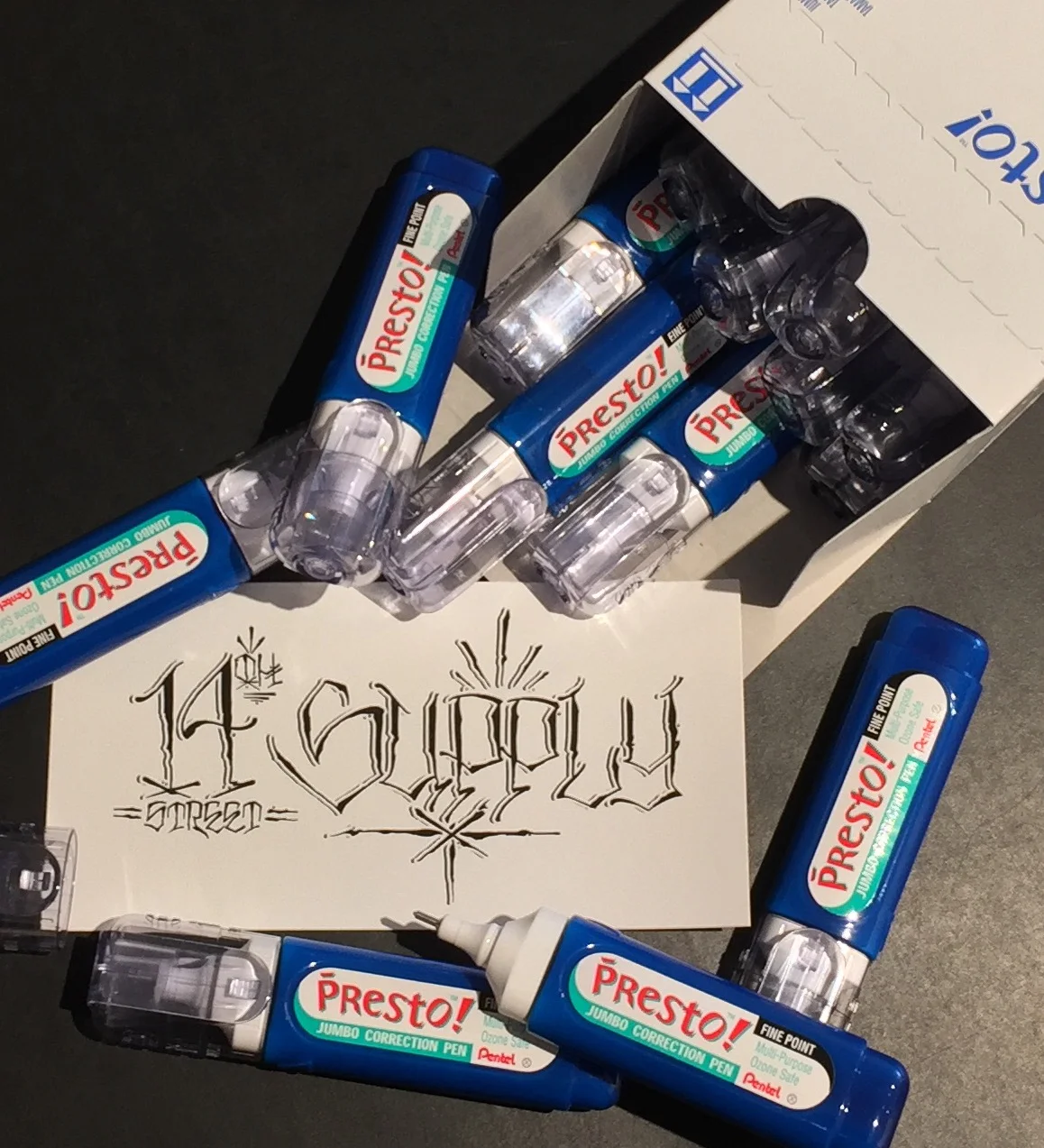 Pentel Presto! Jumbo Correction Pen — 14th Street Supply