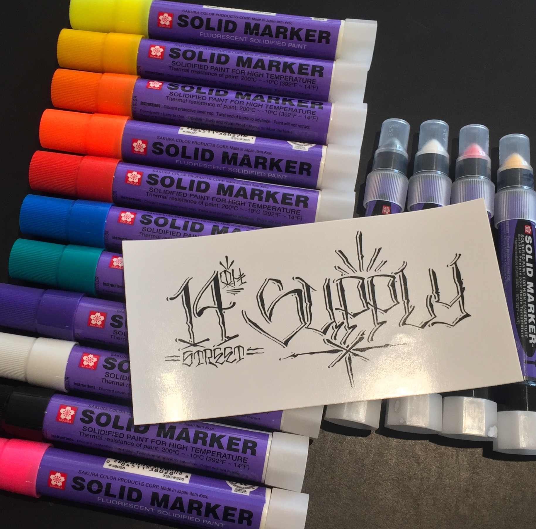 Sakura Solid Paint Markers $4 — 14th Street Supply