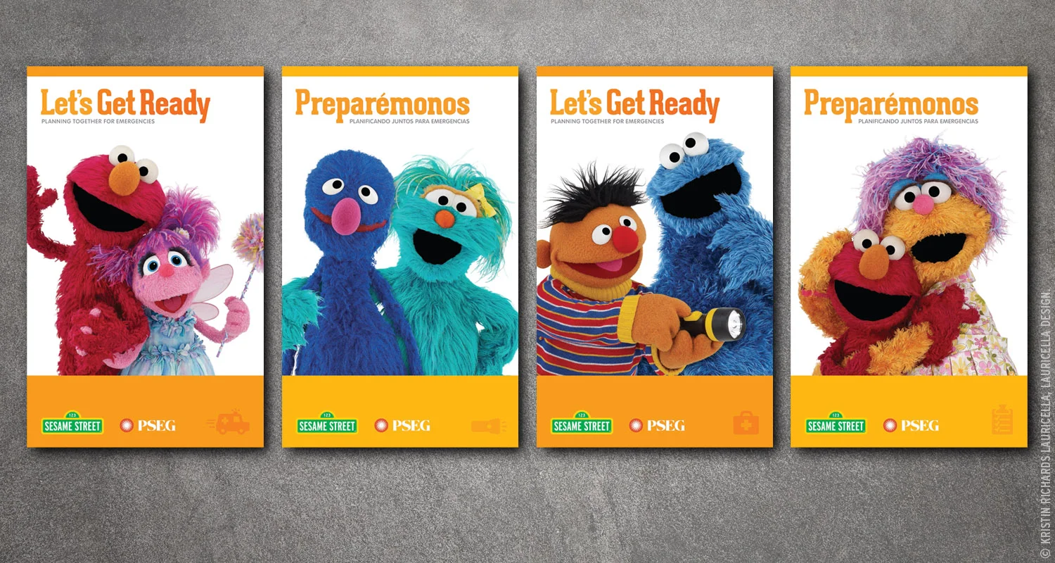 Emergency Preparedness "Let's Get Ready" launch event banners