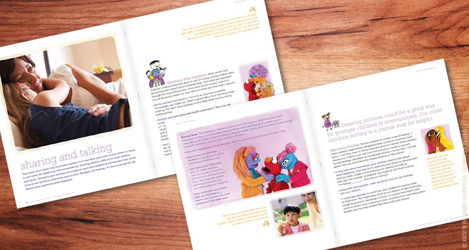 When Families Grieve parent guide (interior)
