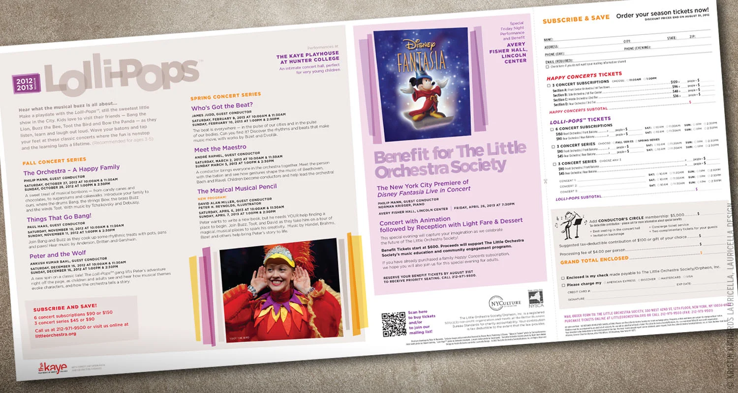 Seasonal Mailer (interior)
